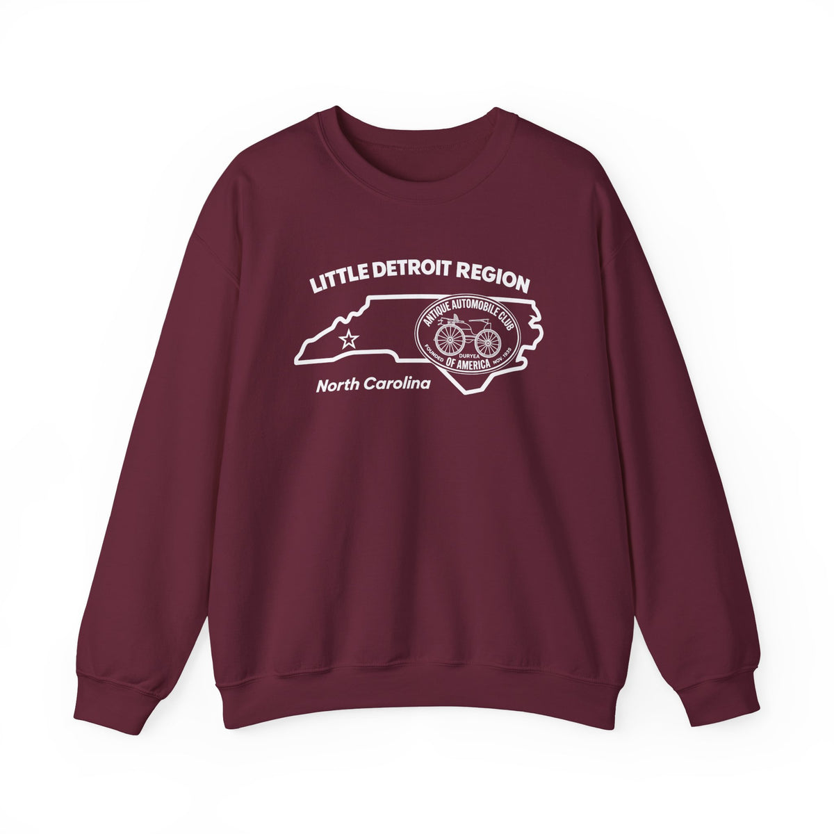 Little Detroit Region North Carolina Unisex Heavy Blend™ Crewneck Sweatshirt