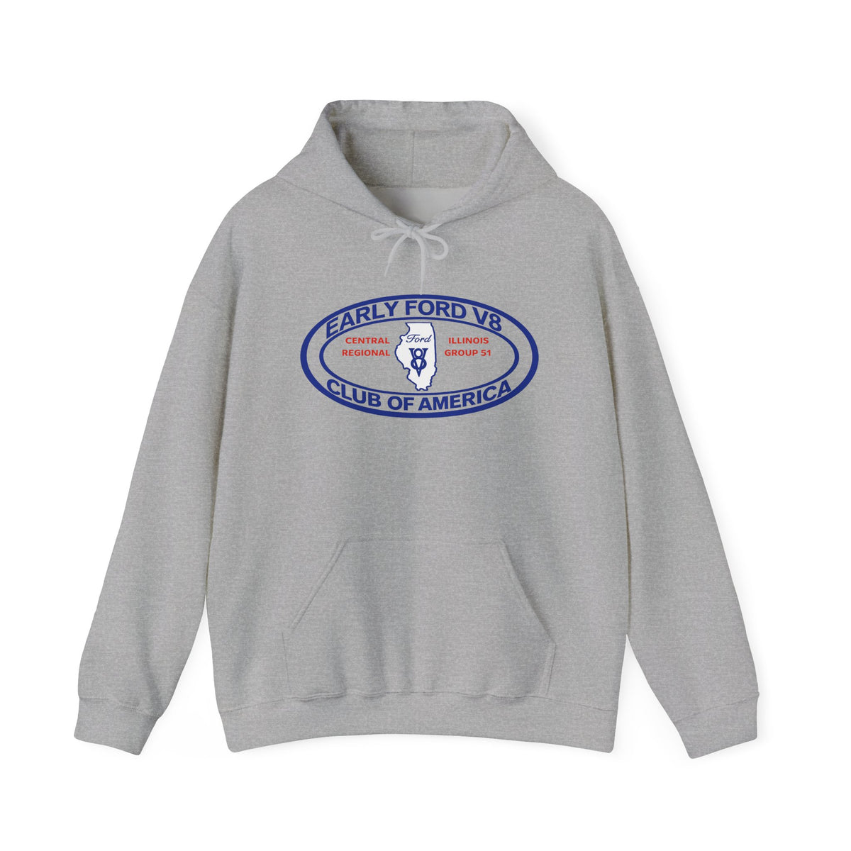 Central Illinois Early Ford V8 Hoodie