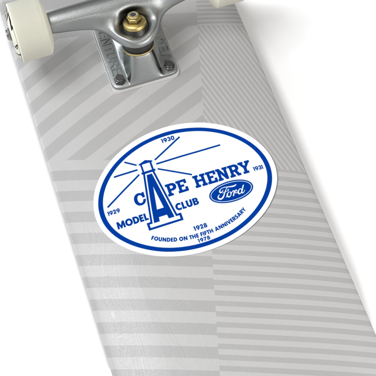 Cape Henry Model A Club Ford Oval Sticker
