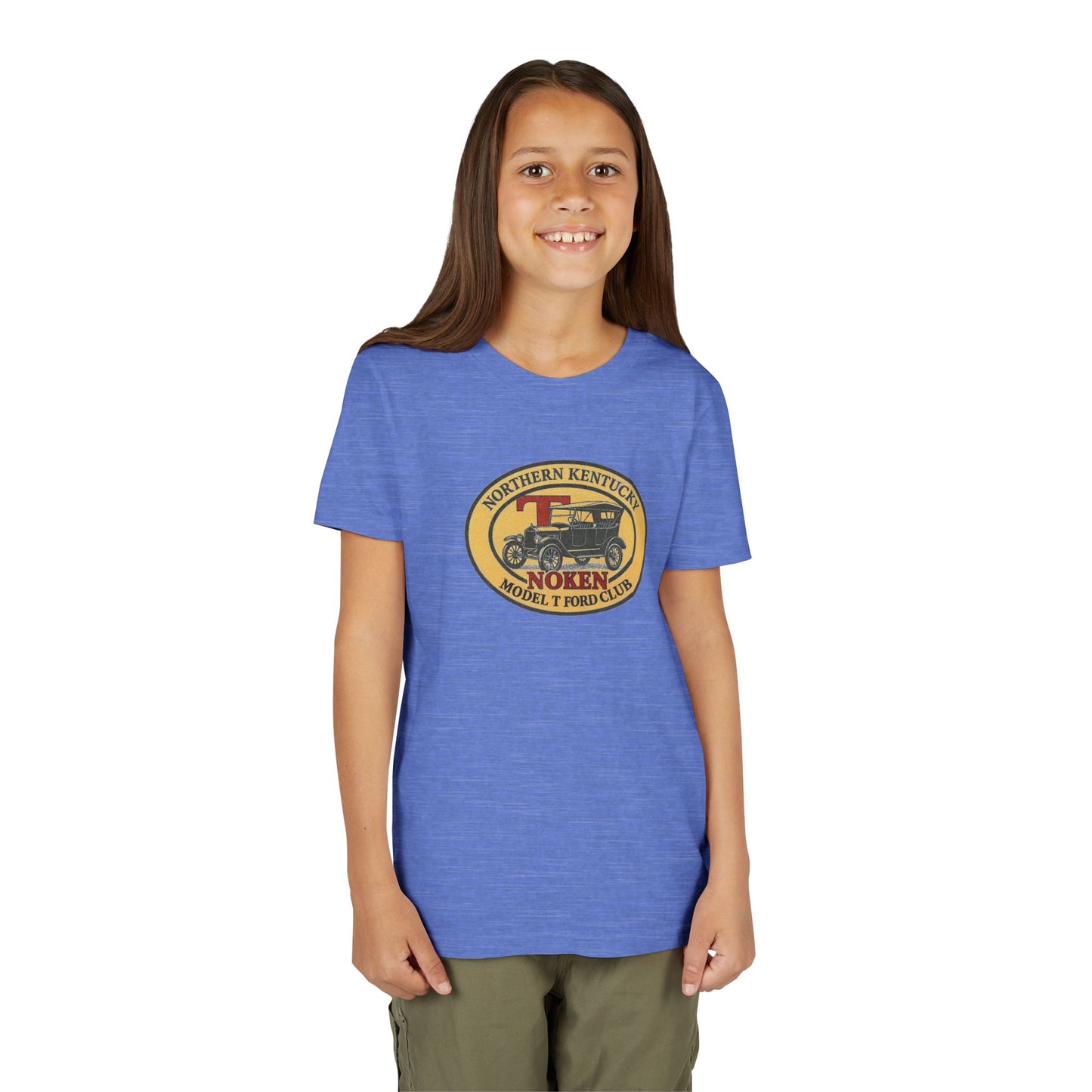 Northern Kentucky Model T Ford Club (NOKEN) Vintage Car Logo - Youth Tee