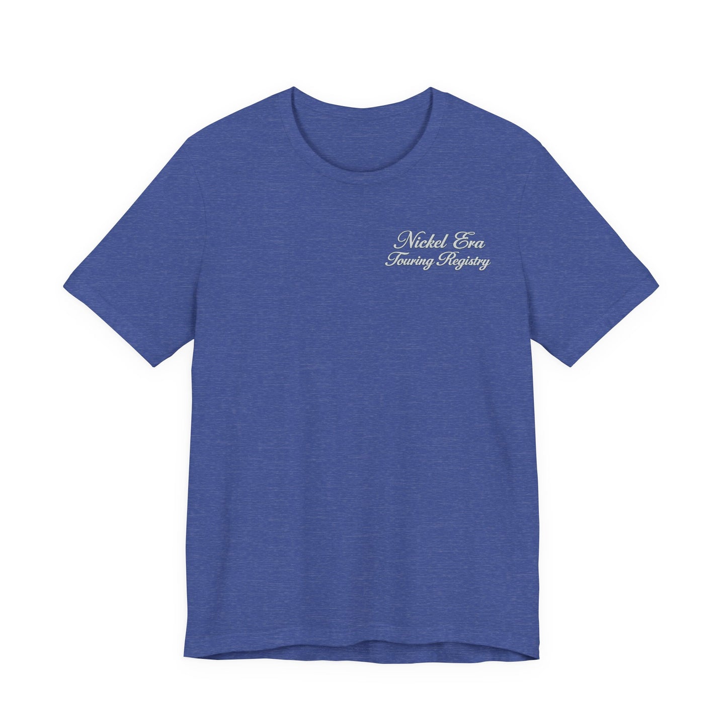Nickel Era Touring Registry Chest Tee - Casual Cotton T-Shirt
