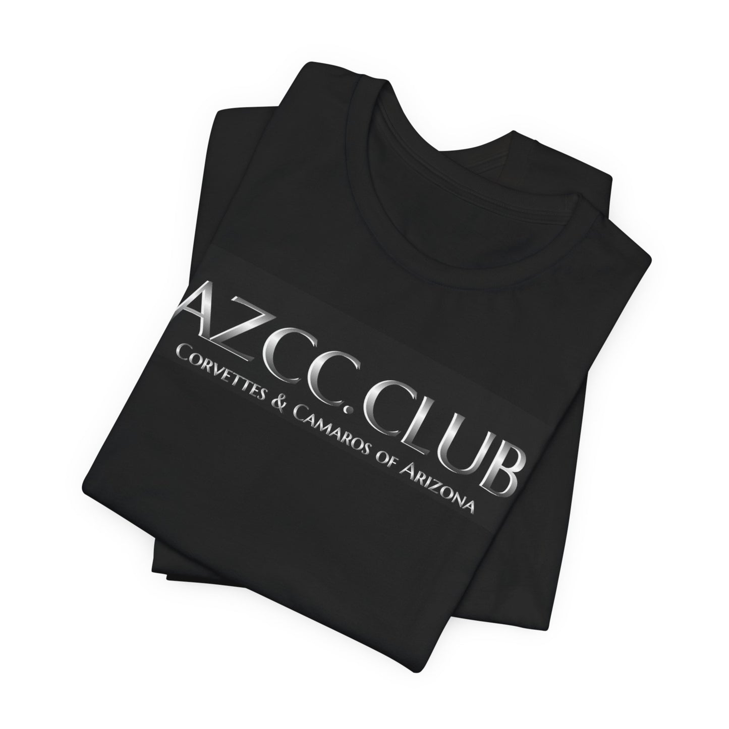 AZCC Club Logo T-Shirt — Classic Black Box Graphic Tee