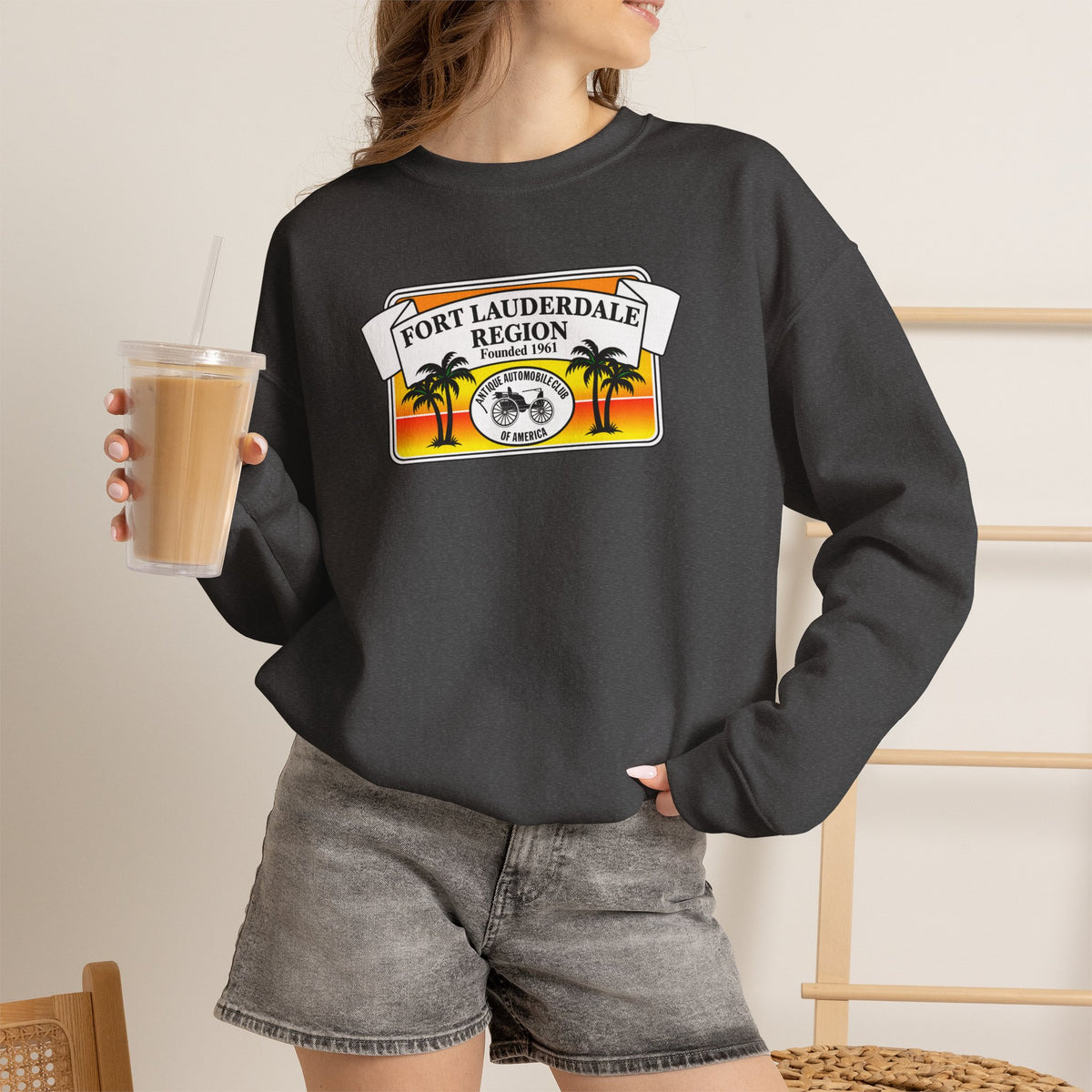 Fort Lauderdale Region AACA Unisex Heavy Blend™ Crewneck Sweatshirt