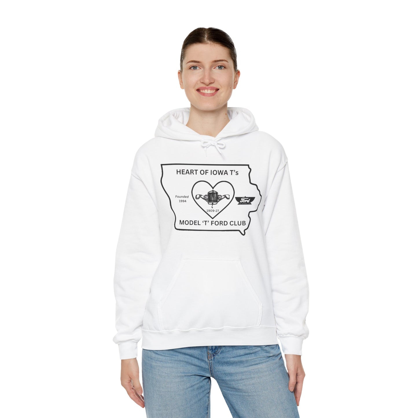 Heart of Iowa T's Unisex Heavy Blend™ Hooded Sweatshirt