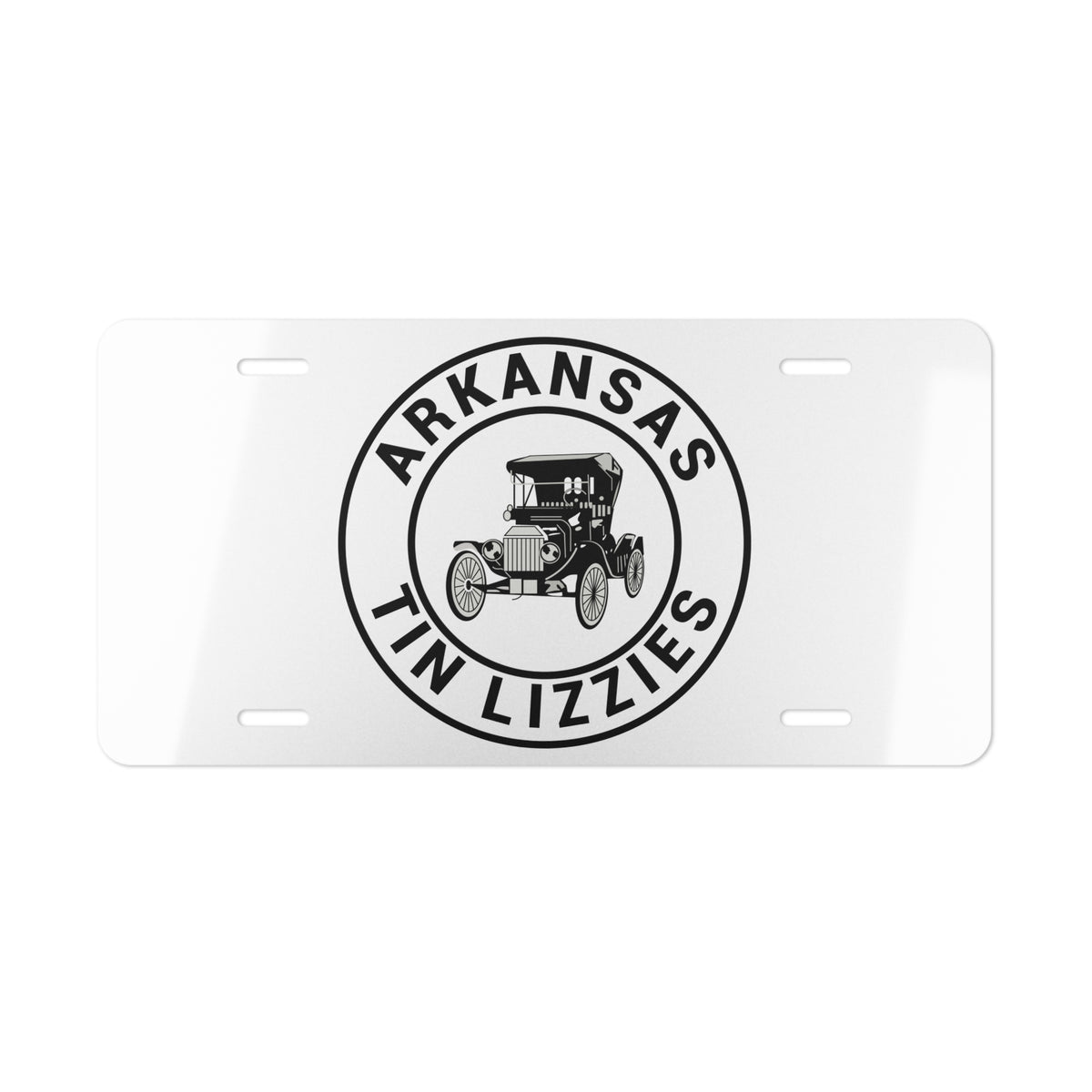 Arkansas Tin Lizzies Vanity Plate