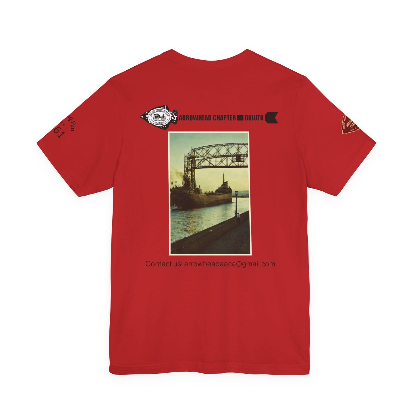 Arrowhead Chapter Tee — "Come Tour, Eat Laugh With Us" Vintage Club Shirt