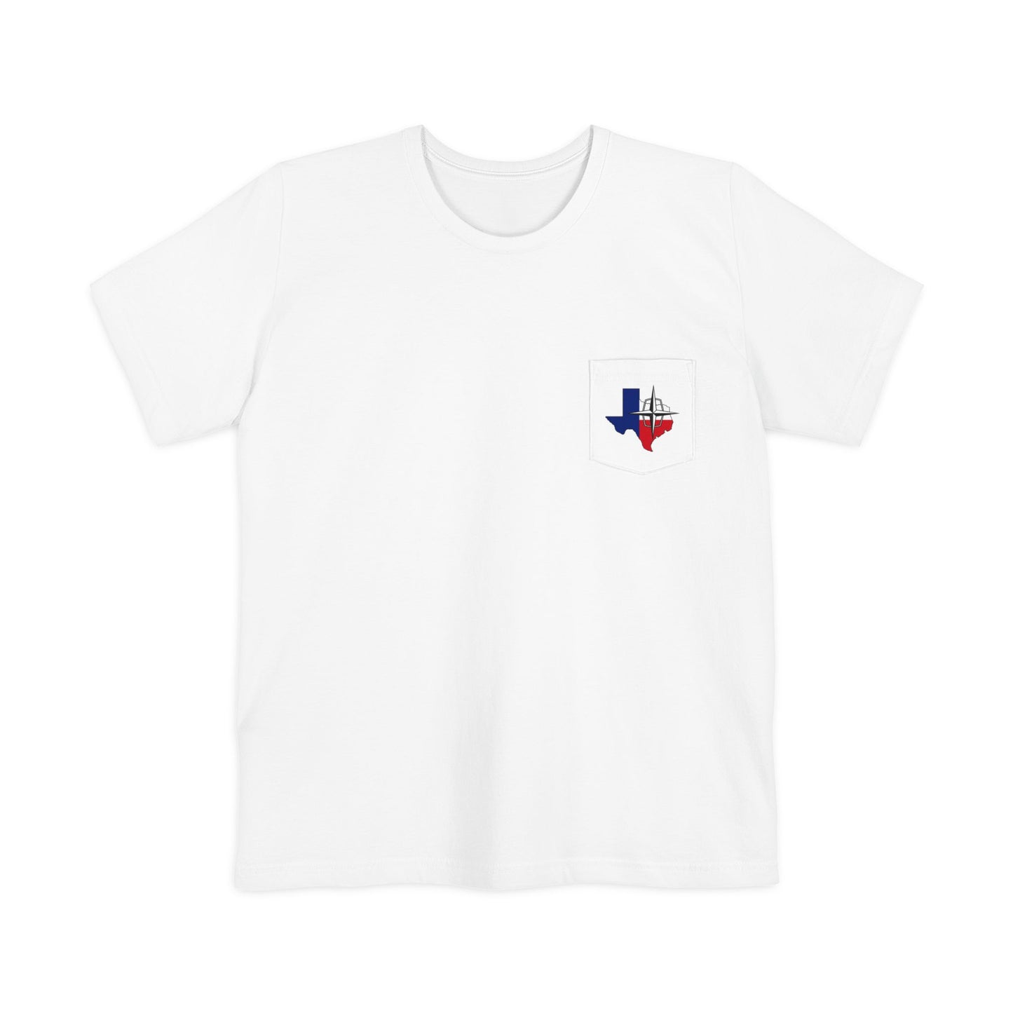 Lincoln & Continental Owners Club - Texas Gulf Coast Region Pocket T-Shirt - Front & Back Logos