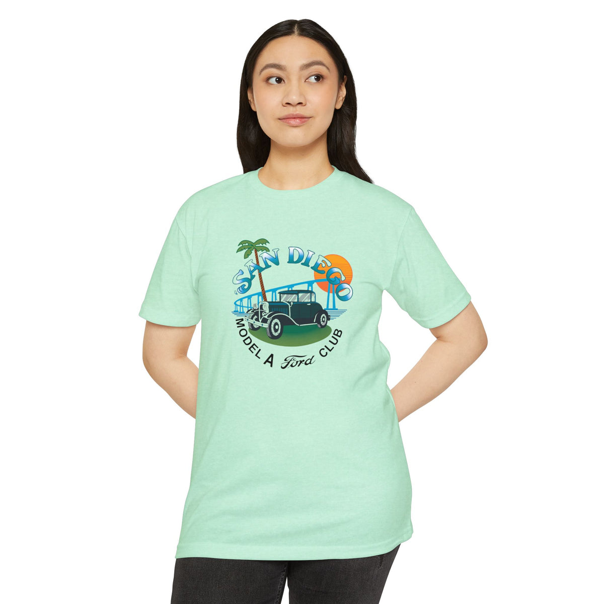 San Diego Model A Ford Club T-Shirt — XS to 5XL