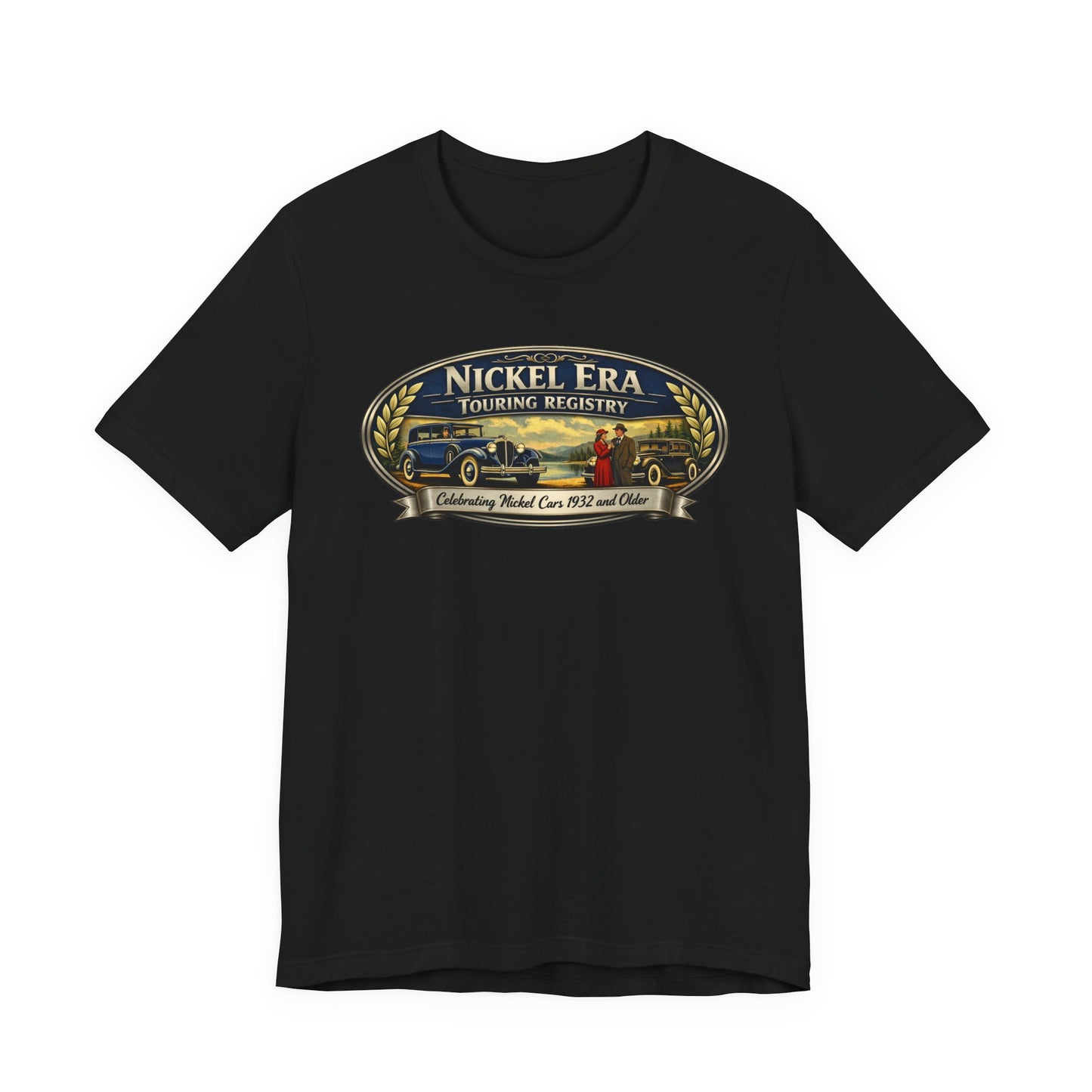 Nickel Era Touring Registry Tee — Celebrating Model Cars 1932 and Older