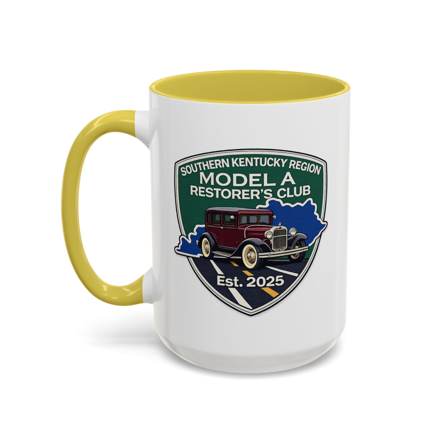 Southern Kentucky Region Model A Restorer's Club Club Mug — Southern Kentucky Region Est. 2025 (11oz/15oz)