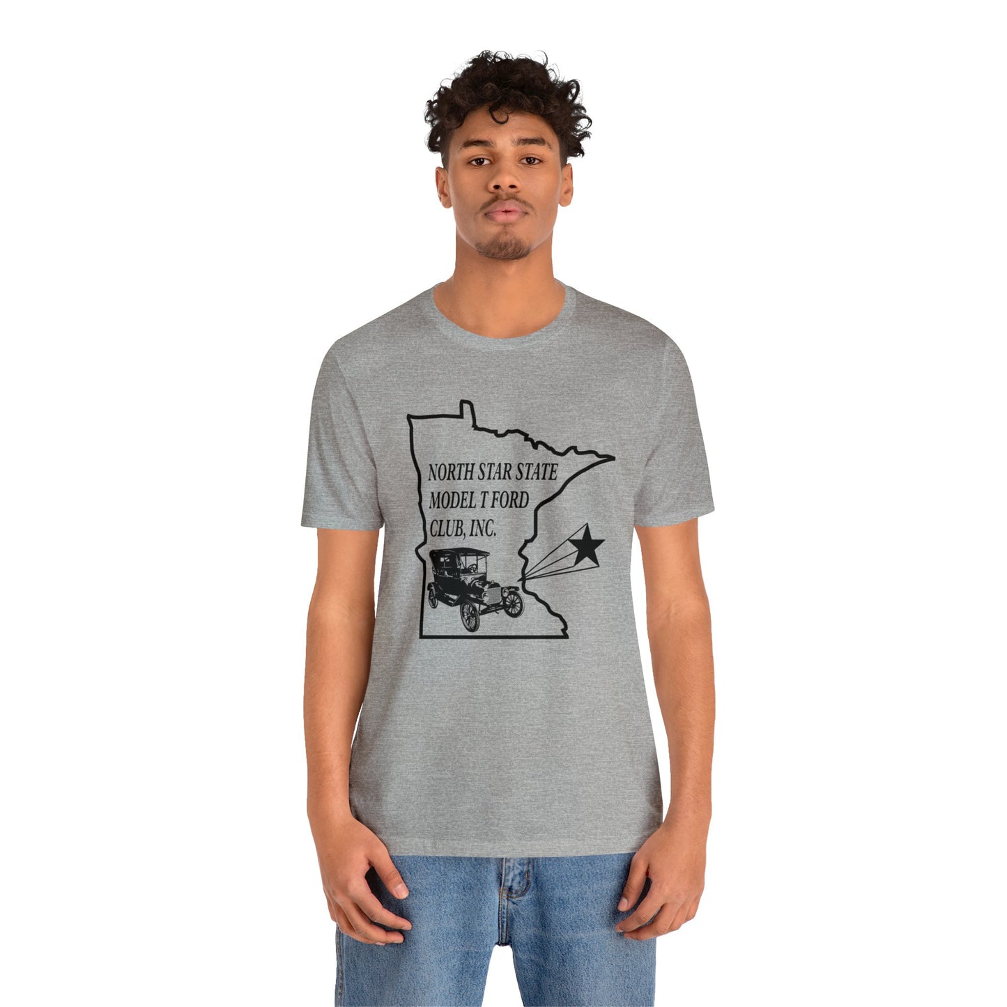 North Star State Model T Ford Club, Inc. Unisex Jersey Short Sleeve Tee