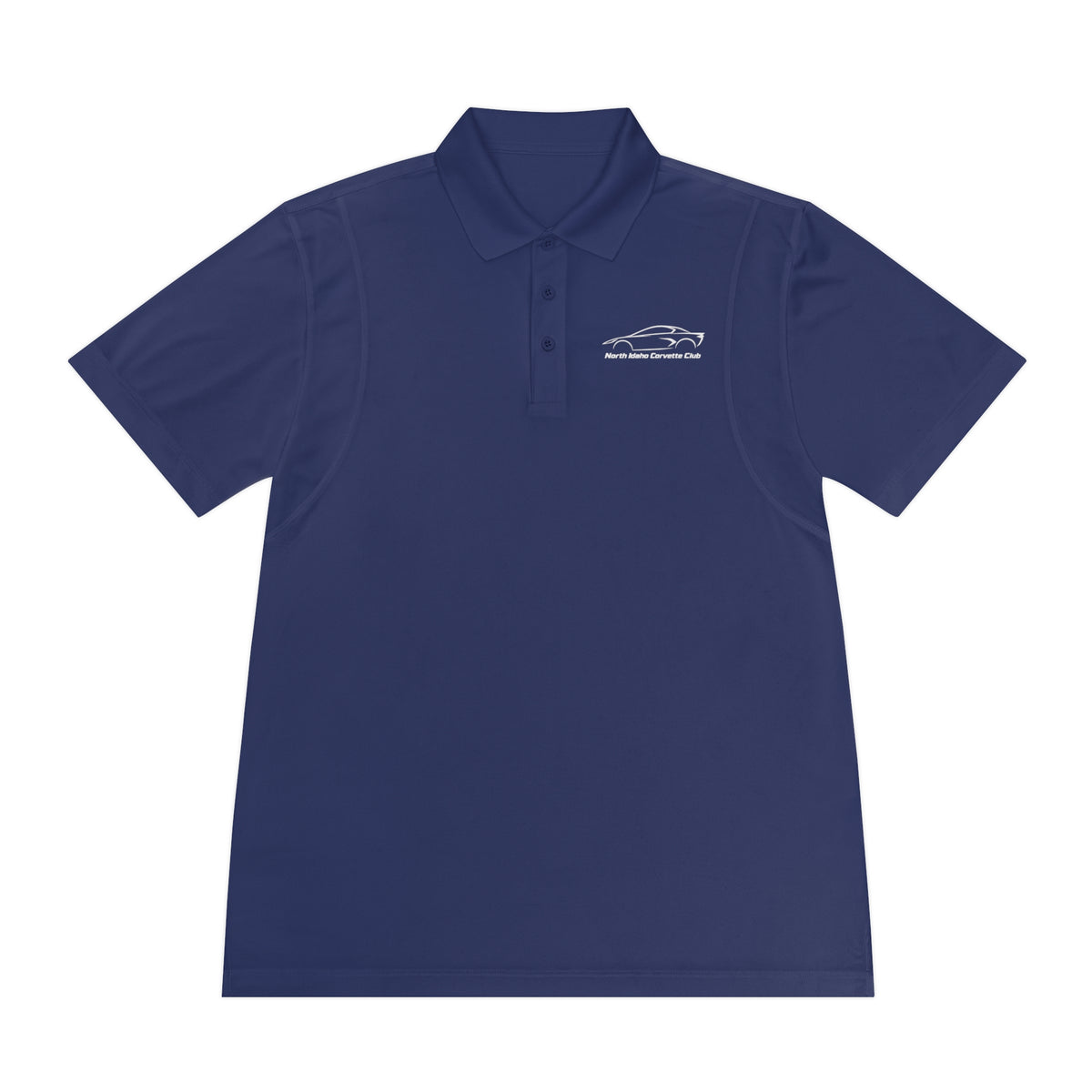 North Idaho Corvette Club Performance Polo with Front and Back Logos