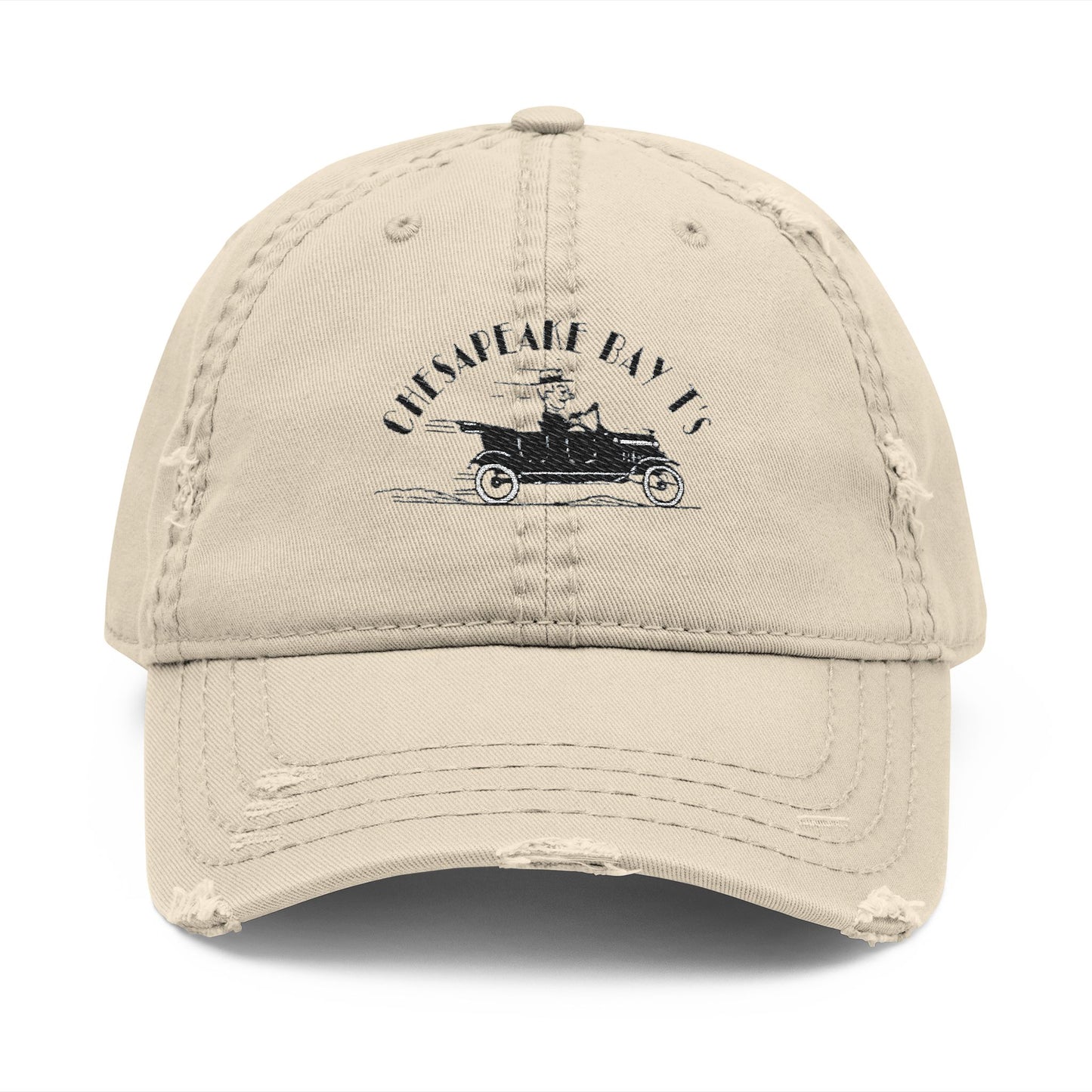 Chesapeake Bay T's Vintage Car Embroidered Dad Hat