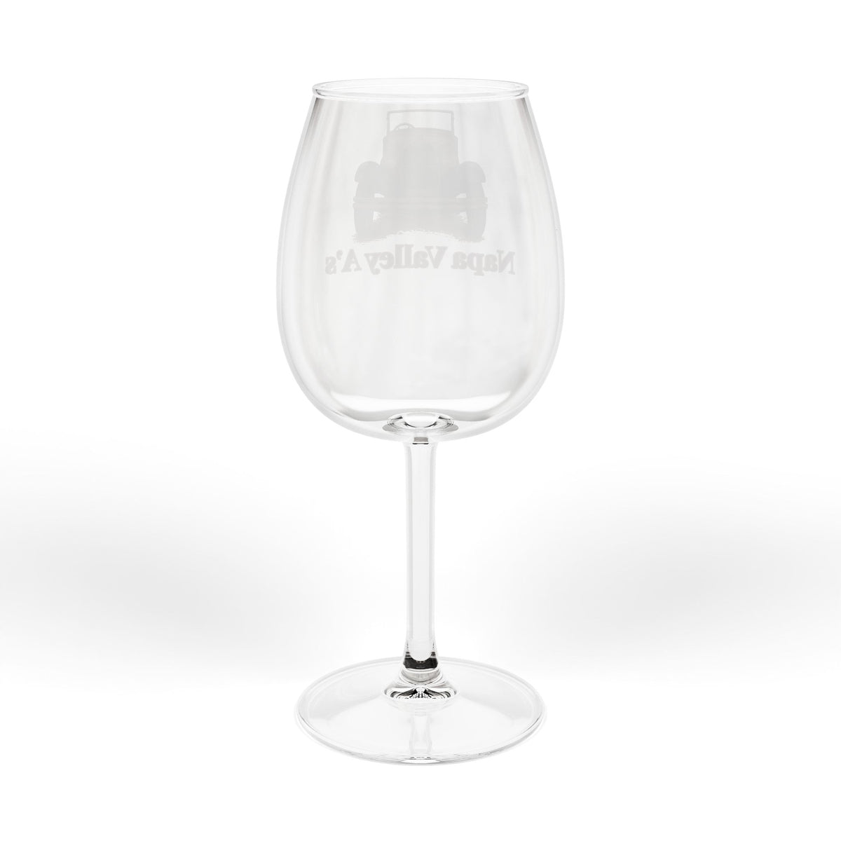 Napa Valley A’s 12oz Wine Glass