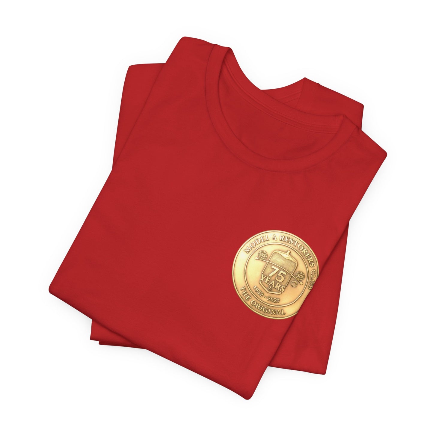 MARC 75th Anniversary Gold Chest Emblem T-Shirt
