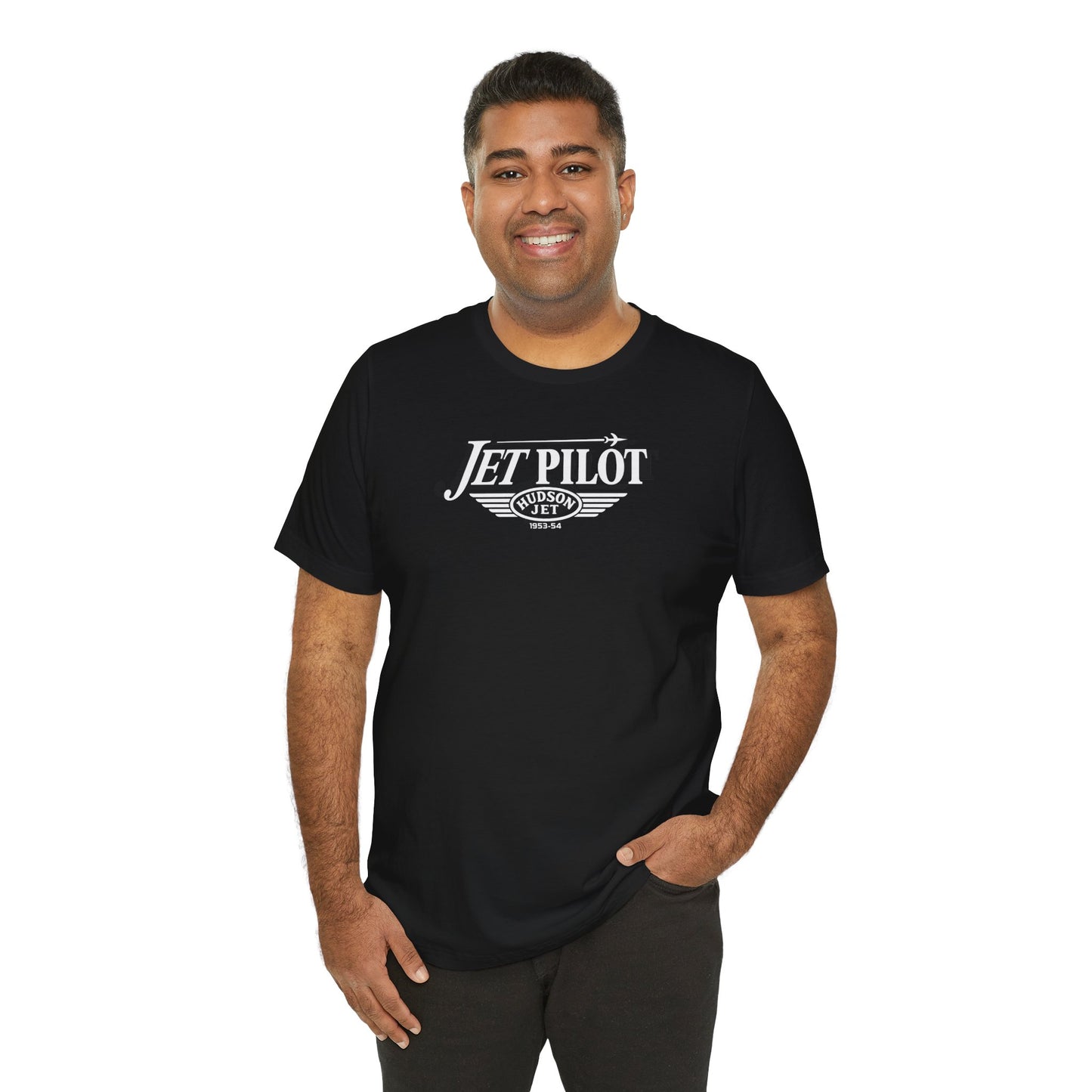 Hudson Essex Terraplane Club "Jet Pilot" Tee - Unisex Jersey Short Sleeve Tee