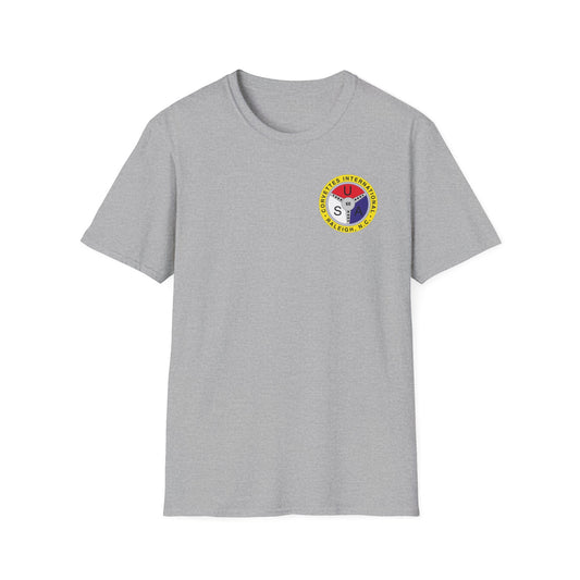 Corvettes International Front and Back Logos — Unisex Softstyle T-Shirt
