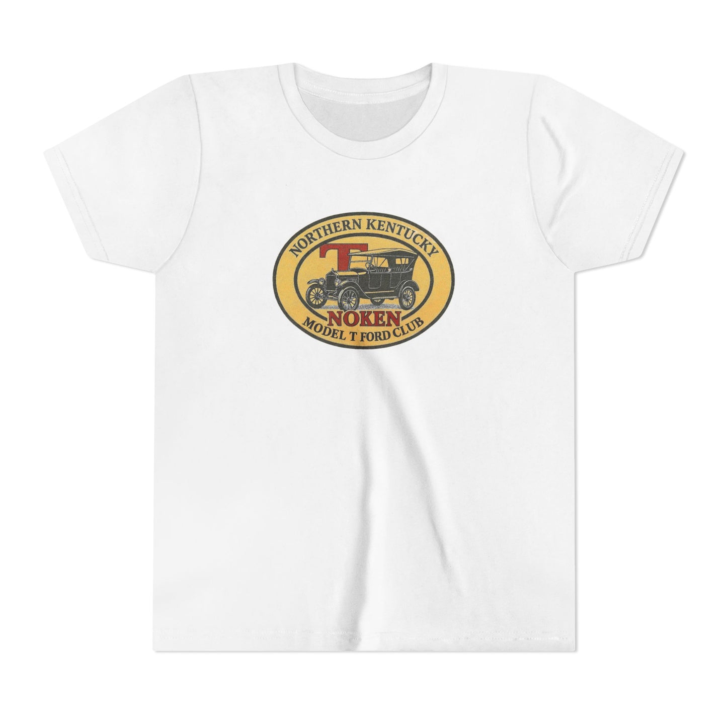 Northern Kentucky Model T Ford Club (NOKEN) Vintage Car Logo - Youth Tee