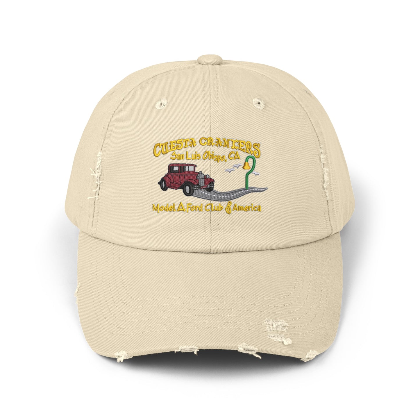 Cuesta Crankers MAFCA Unisex Distressed Cap