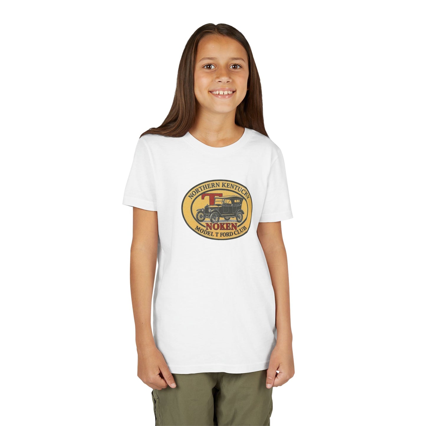 Northern Kentucky Model T Ford Club (NOKEN) Vintage Car Logo - Youth Tee