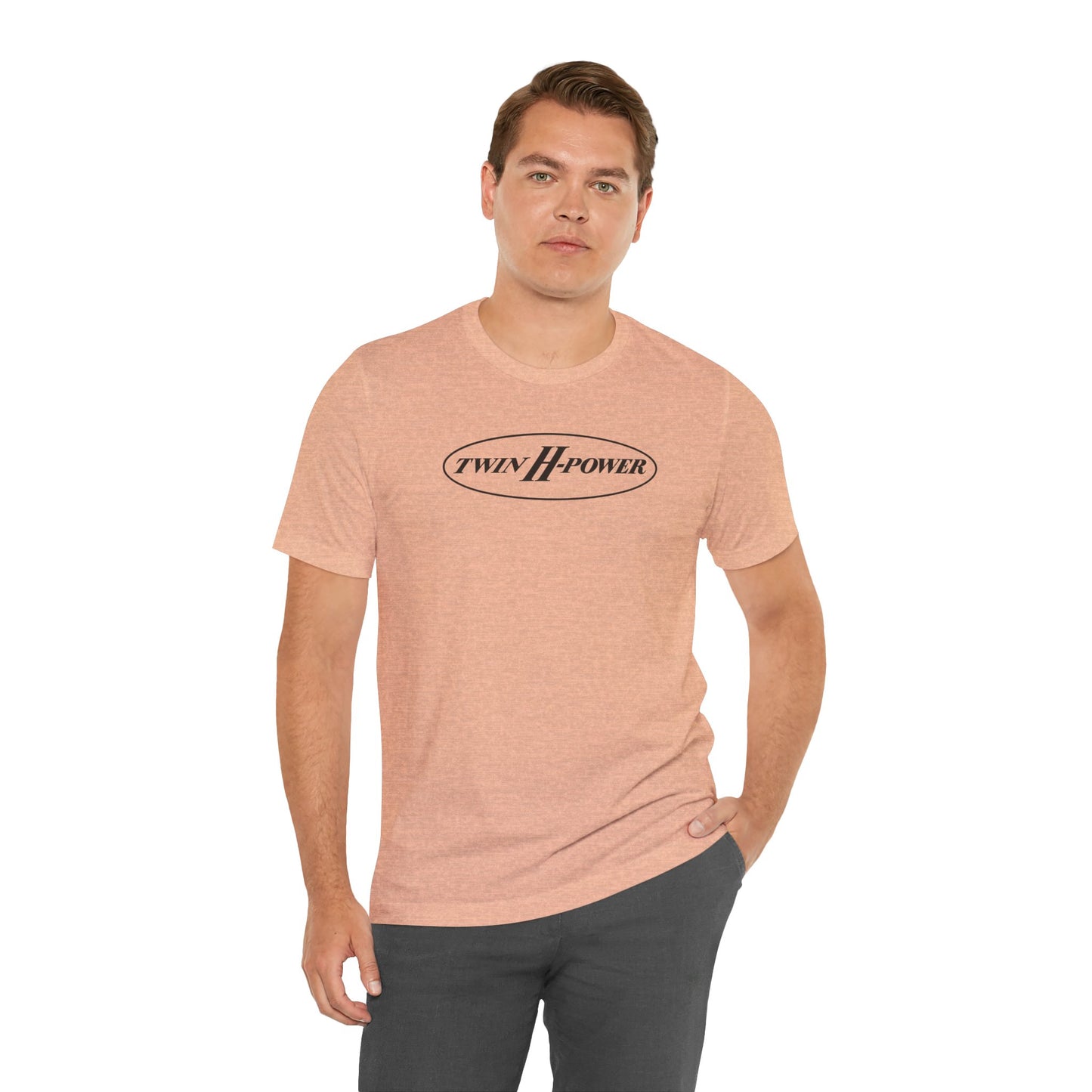 Hudson Essex Terraplane Club Twin H-Power Logo Tee - Unisex Jersey Short Sleeve Tee