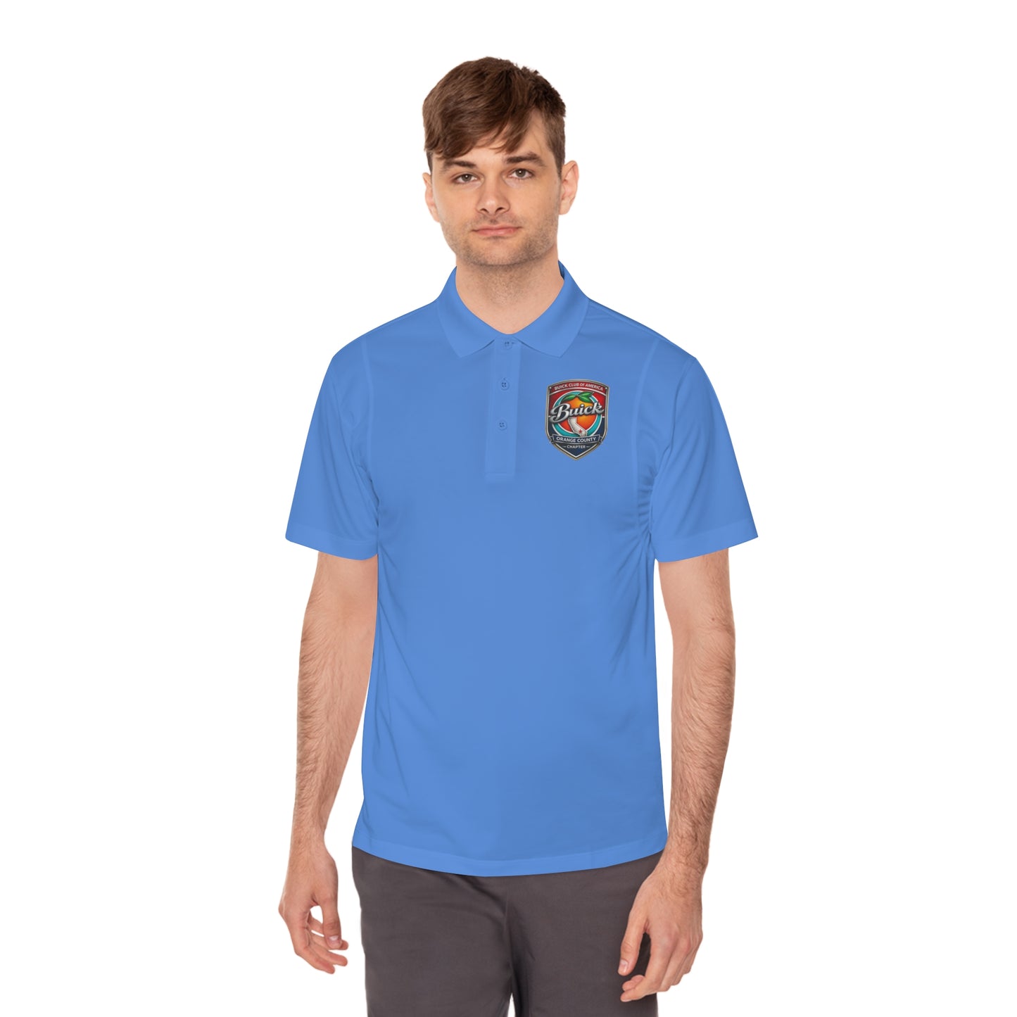 Buick Orange County Chapter Men's Sport Polo — Breathable Golf & Casual Polo
