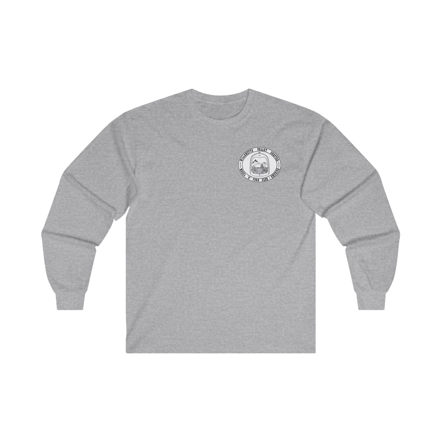 Willamette Valley Chapter MAFCA (front and back logo) Unisex Long Sleeve Tee - Adventure Valley Graphics