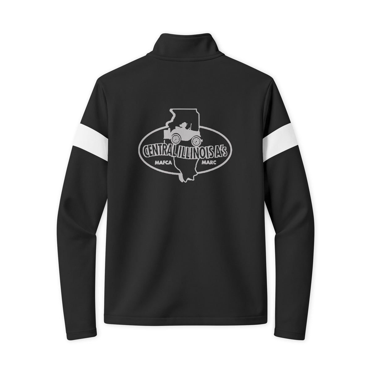 Central Illinois A's Travel Full-Zip Jacket - Front and Back Logos