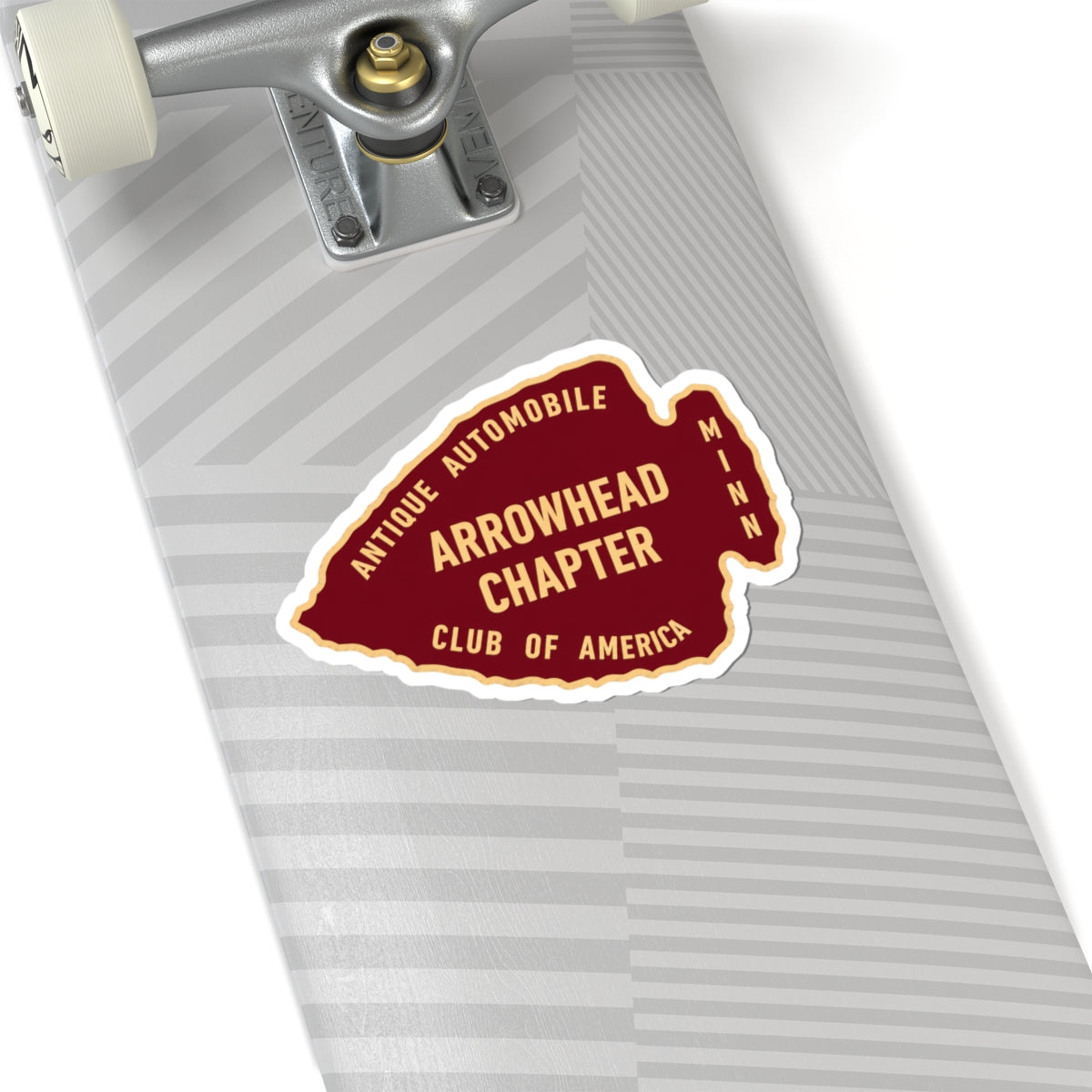 Arrowhead Chapter AACA Kiss-Cut Sticker - Great for Windshields!