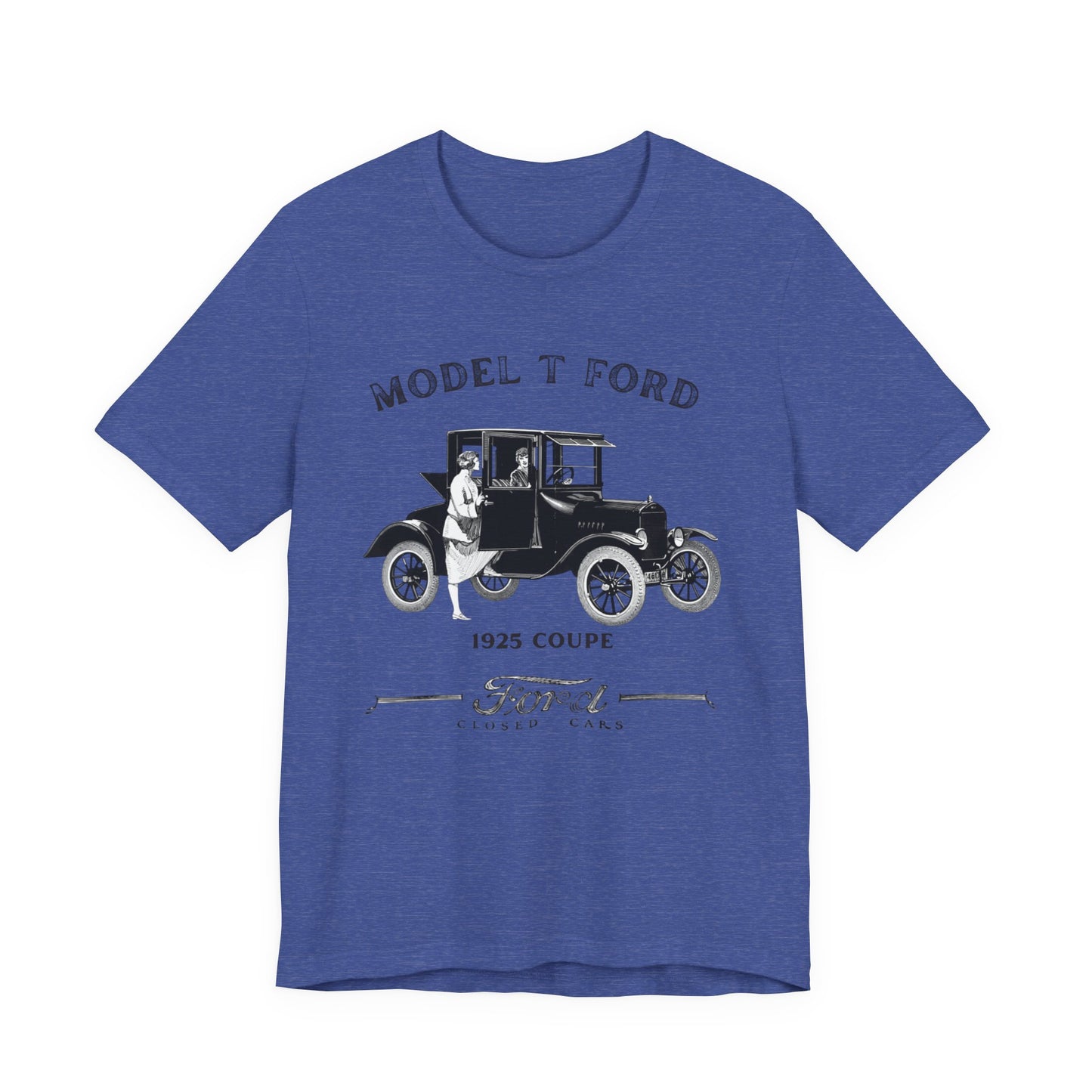 1925 Model T Ford Coupe - Classic Car Unisex Jersey Short Sleeve
