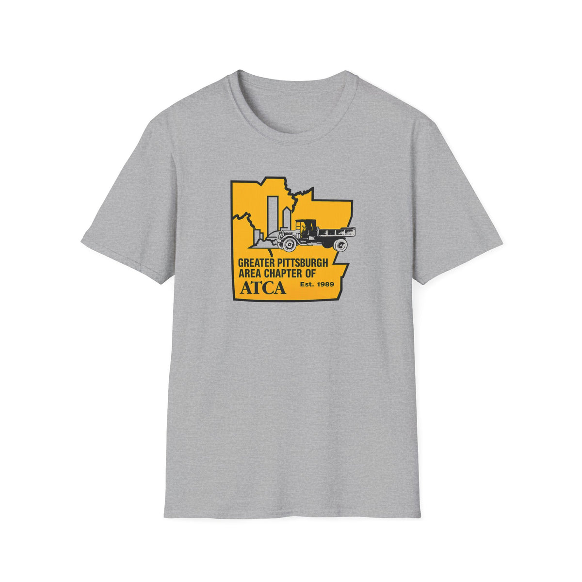 Greater Pittsburgh Area Chapter of ATCA T-Shirt — Unisex Softstyle T-Shirt