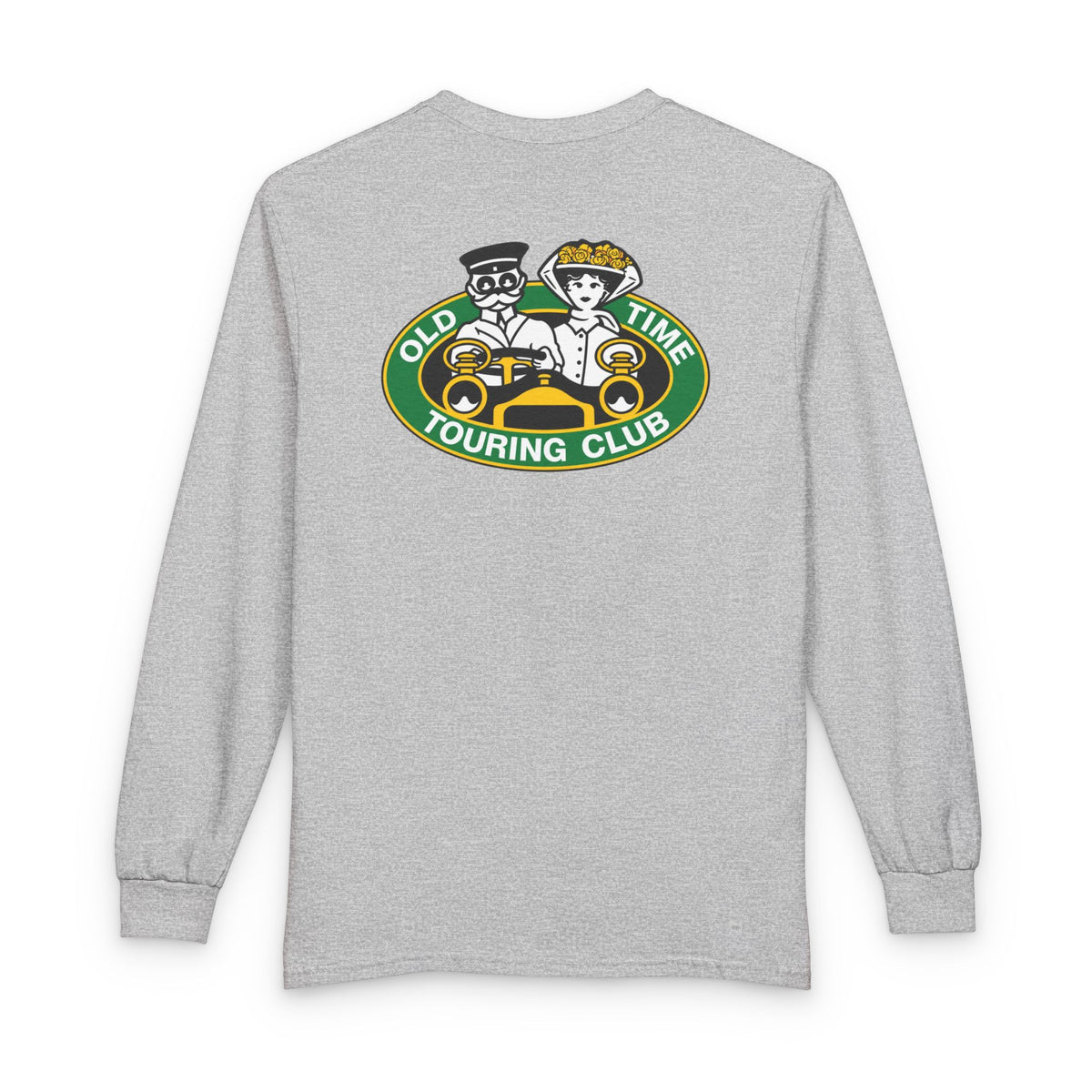 Old Time Touring Club of Pennsylvania Soft Long Sleeve Tee - Front and Back Logos