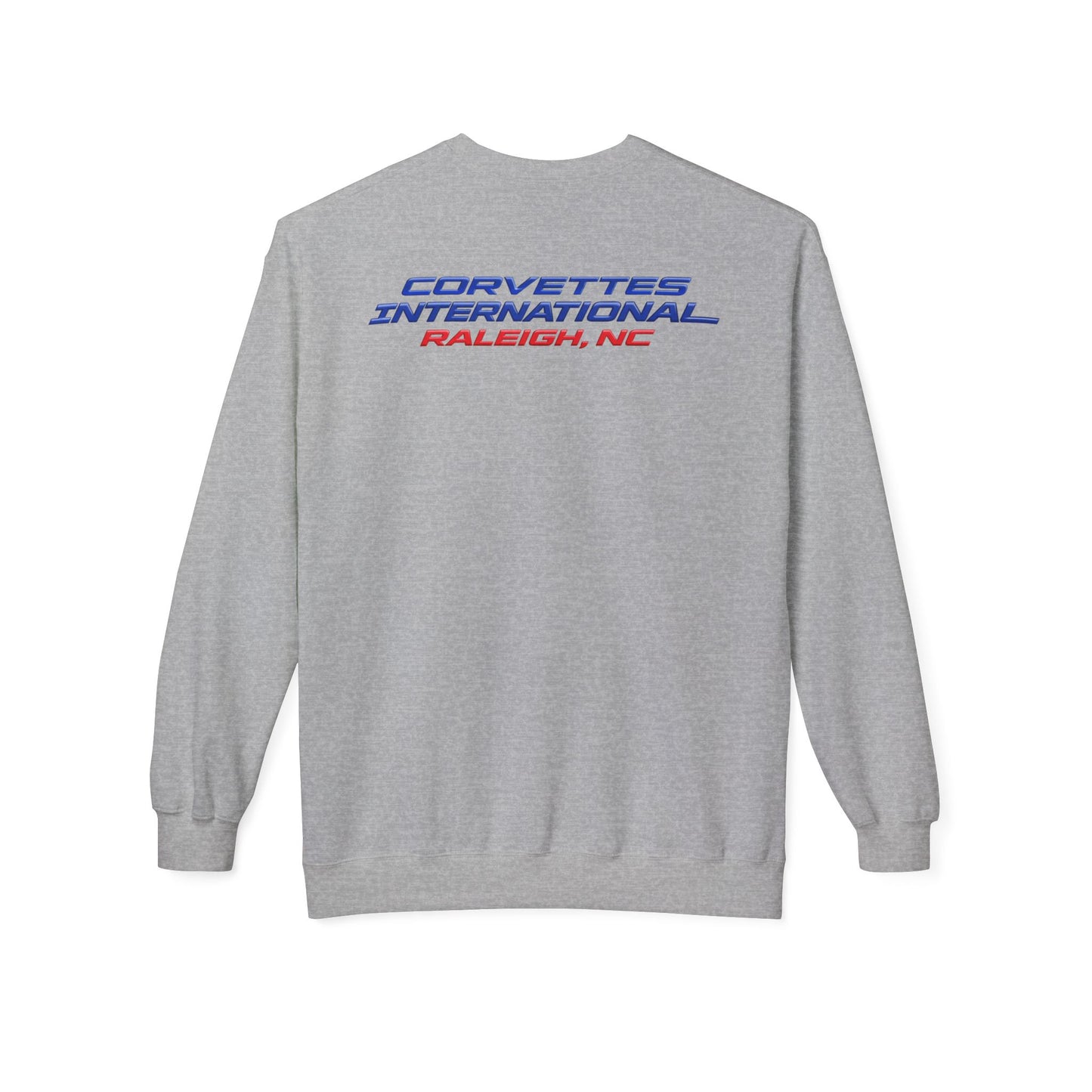 Corvettes International Raleigh, NC Unisex Midweight Softstyle Fleece Crewneck Sweatshirt