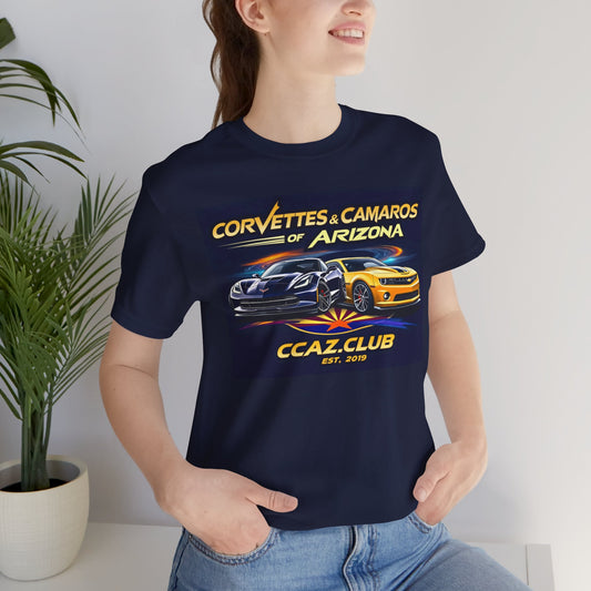 Corvettes & Camaros of Arizona Tee — CCAZ Club Car Show Shirt