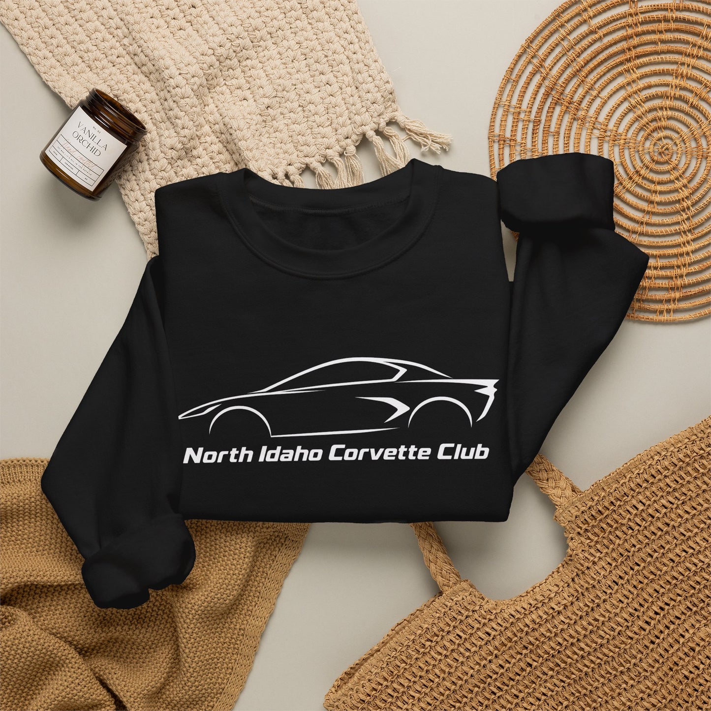 North Idaho Corvette Club Unisex Heavy Blend™ Crewneck Sweatshirt