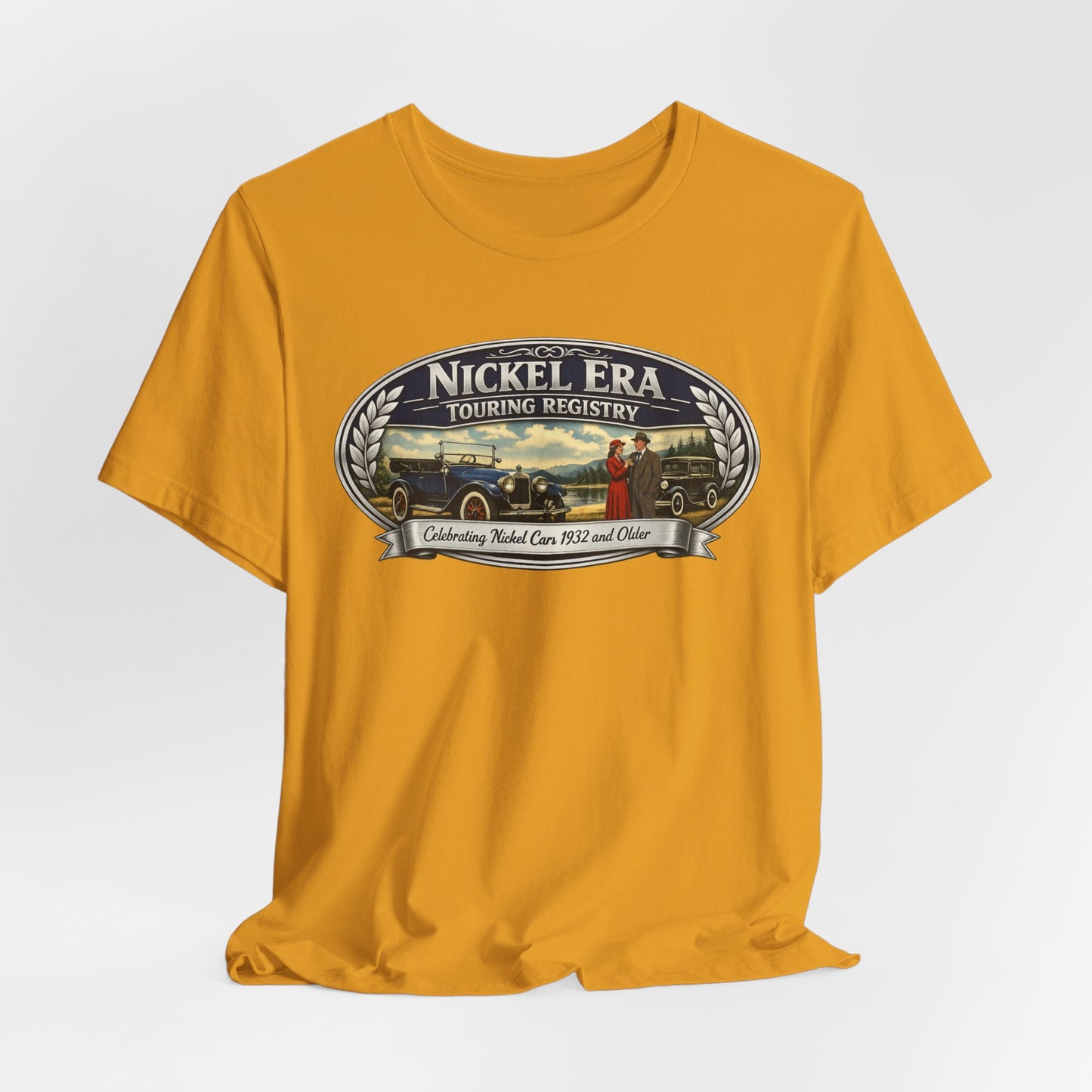Nickel Era Touring Registry Vintage Car Tee