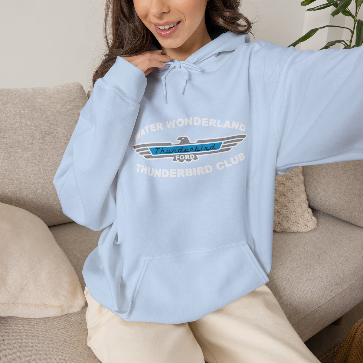 Water Wonderland Thunderbird Club Hoodie — Unisex Heavy Blend™ Hooded Sweatshirt