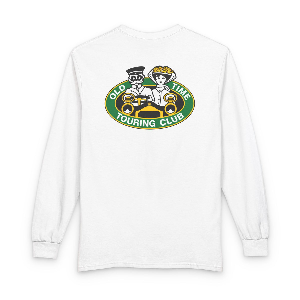 Old Time Touring Club of Pennsylvania Soft Long Sleeve Tee - Front and Back Logos