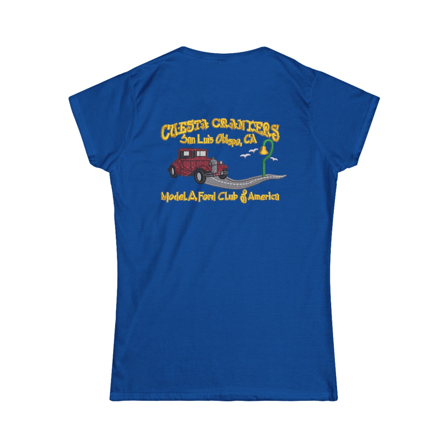 Cuesta Crankers MAFCA (front and back logo) Women's Softstyle Tee