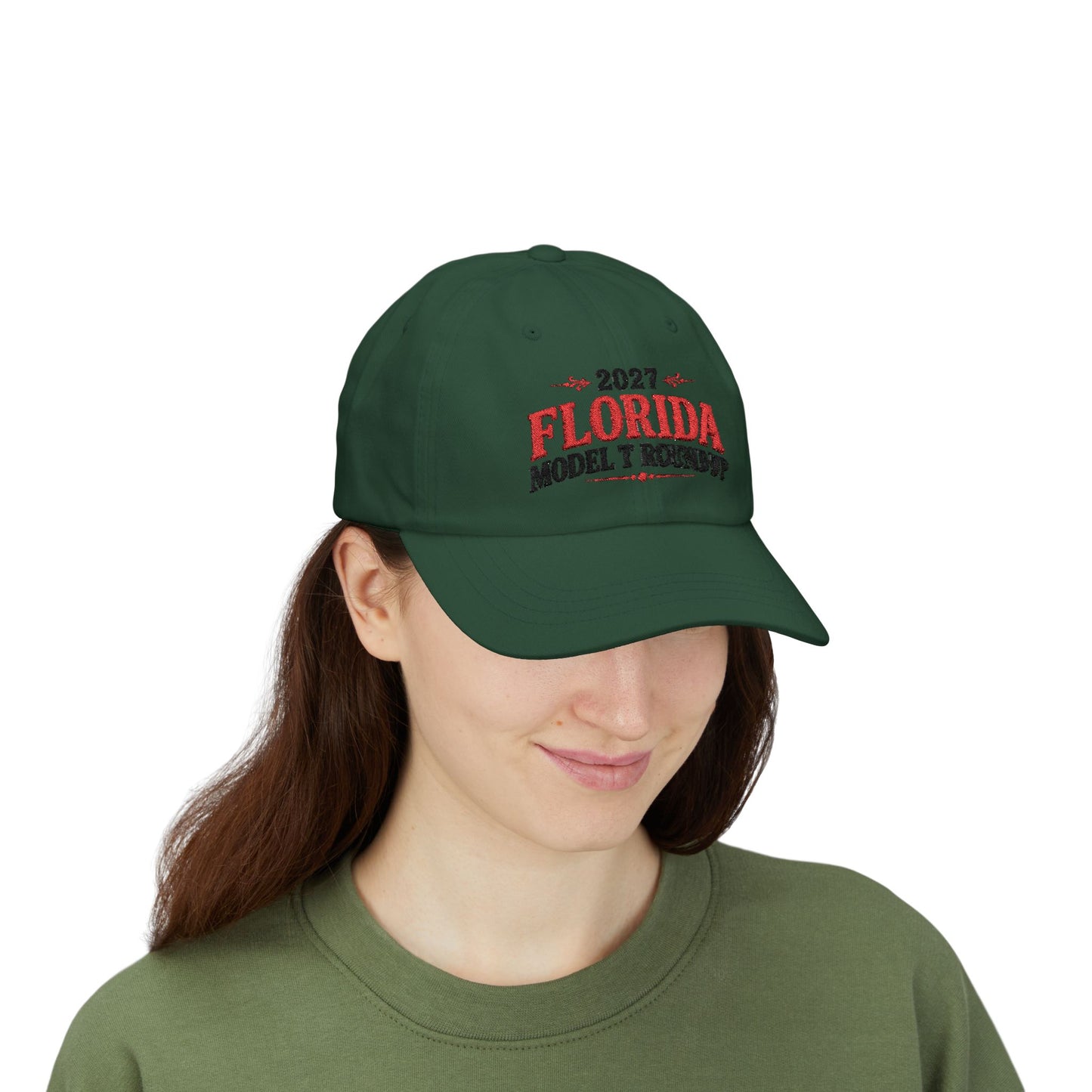 2027 Florida Model T Roundup Embroidered Dad Cap