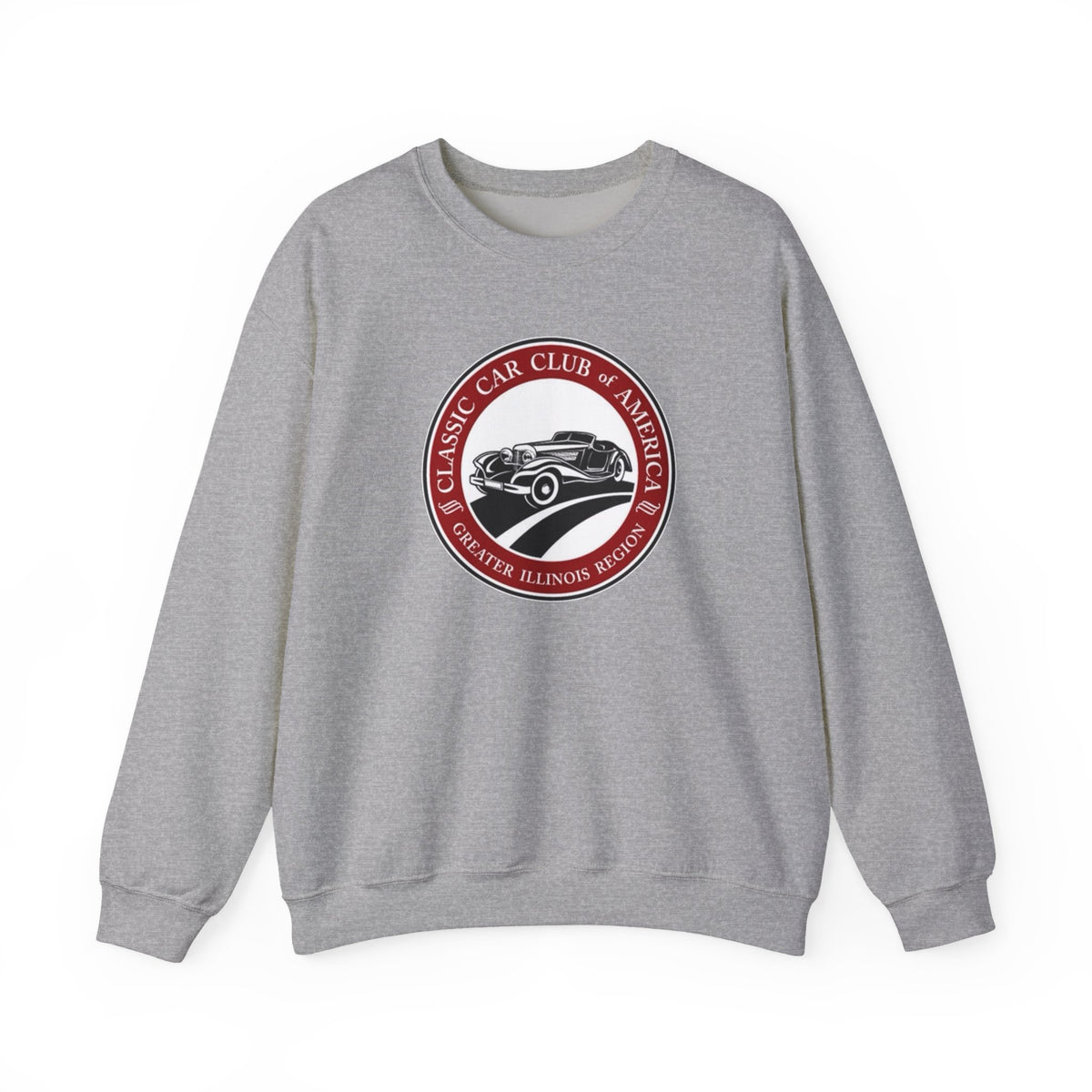 Classic Car Club of America Greater Illinois Region — Unisex Heavy Blend™ Crewneck Sweatshirt