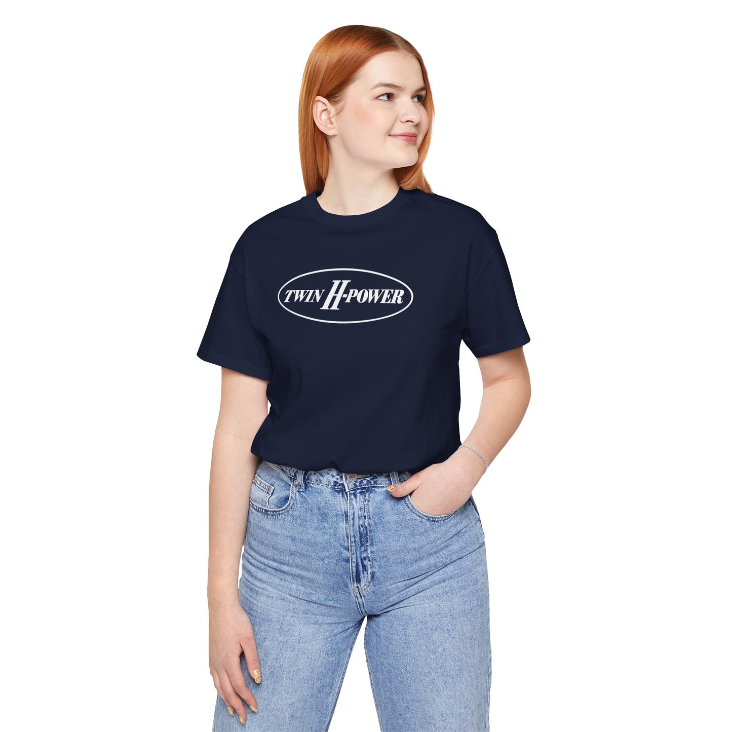 Hudson Essex Terraplane Club Twin H-Power Logo Tee - Unisex Jersey Short Sleeve Tee