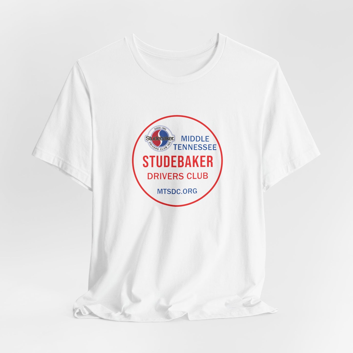 Middle Tennessee Studebaker Drivers Club Chapter Soft Tee — Unisex Jersey Short Sleeve Tee