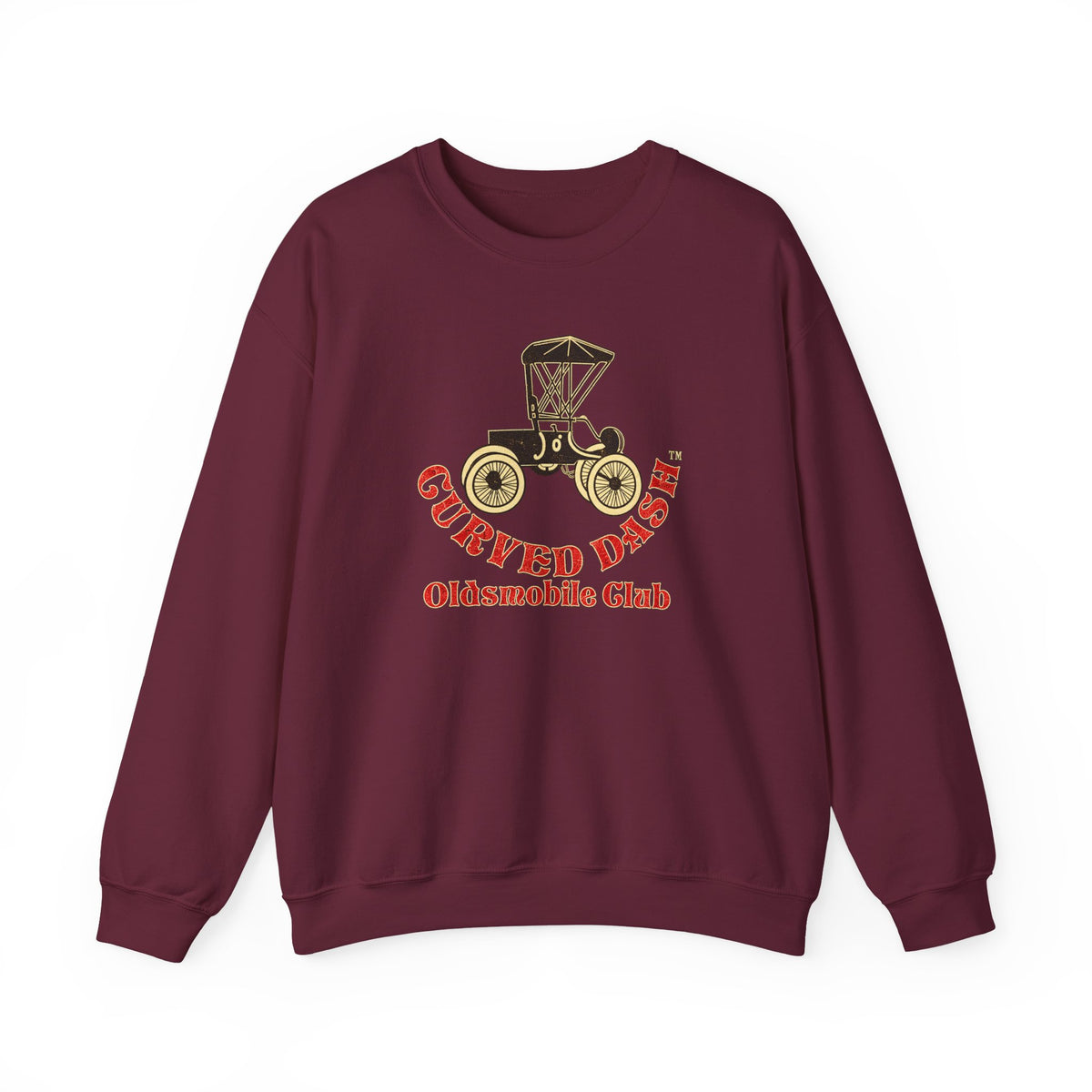 Curved Dash Oldsmobile Club Crewneck Sweatshirt