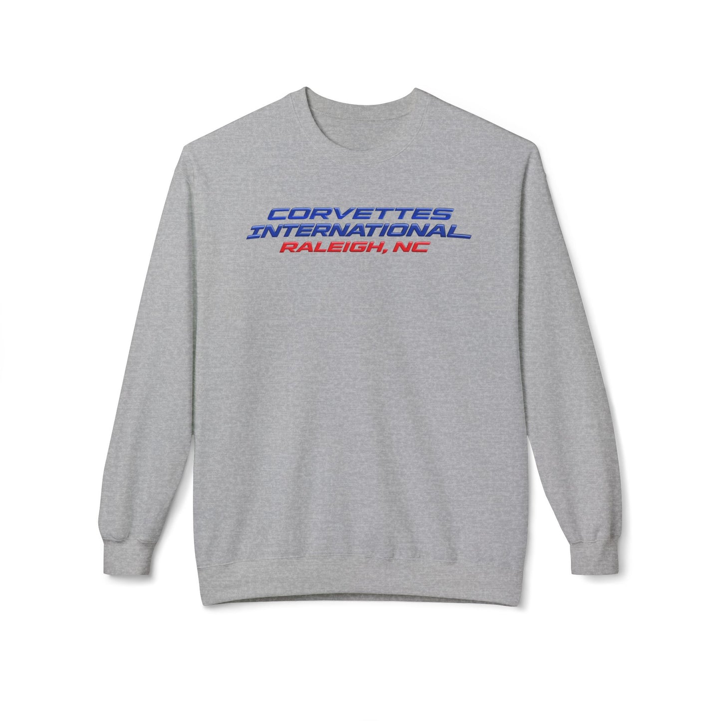 Corvettes International Raleigh, NC Unisex Midweight Softstyle Fleece Crewneck Sweatshirt
