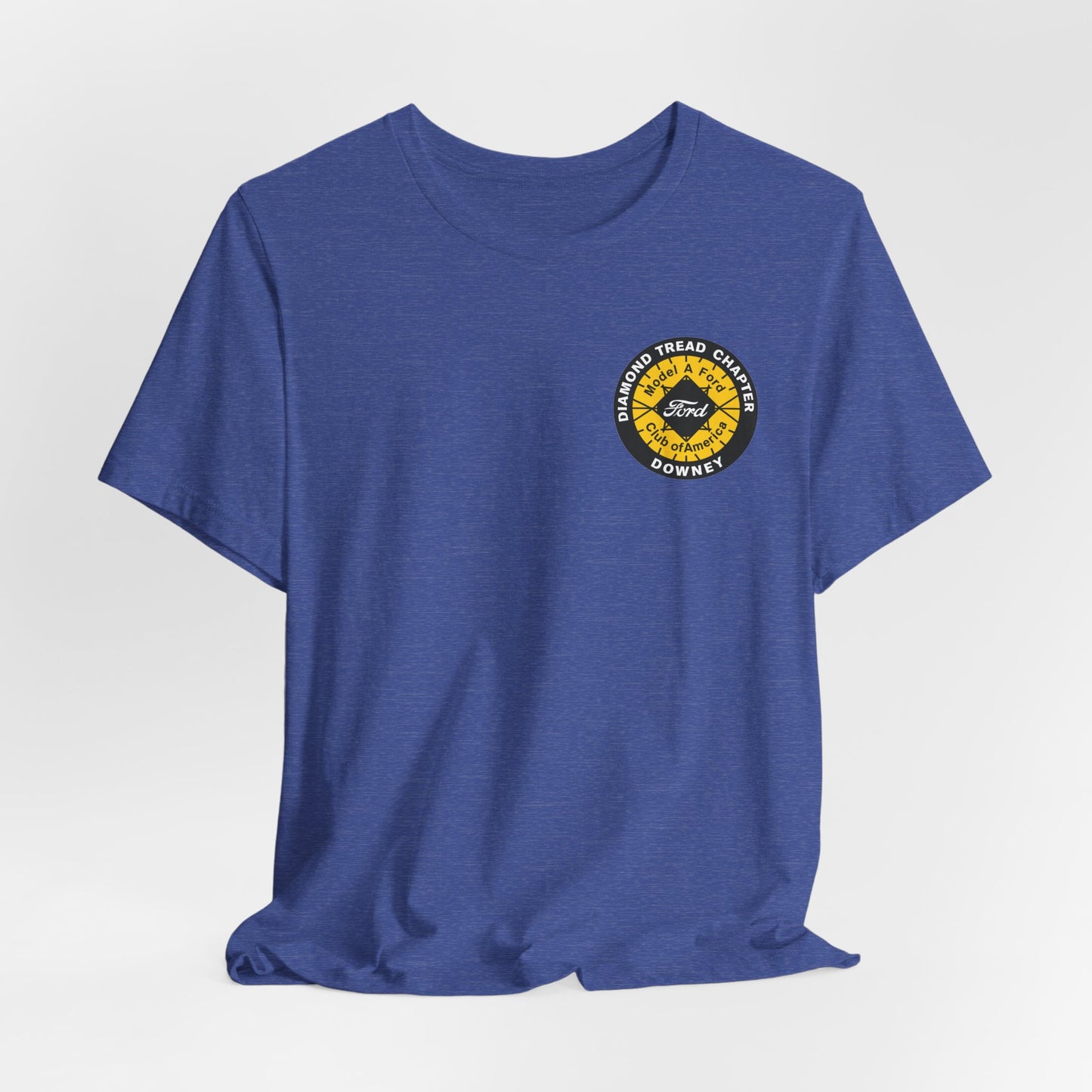 Diamond Tread Chapter Downey T-Shirt — Front and Back Logos