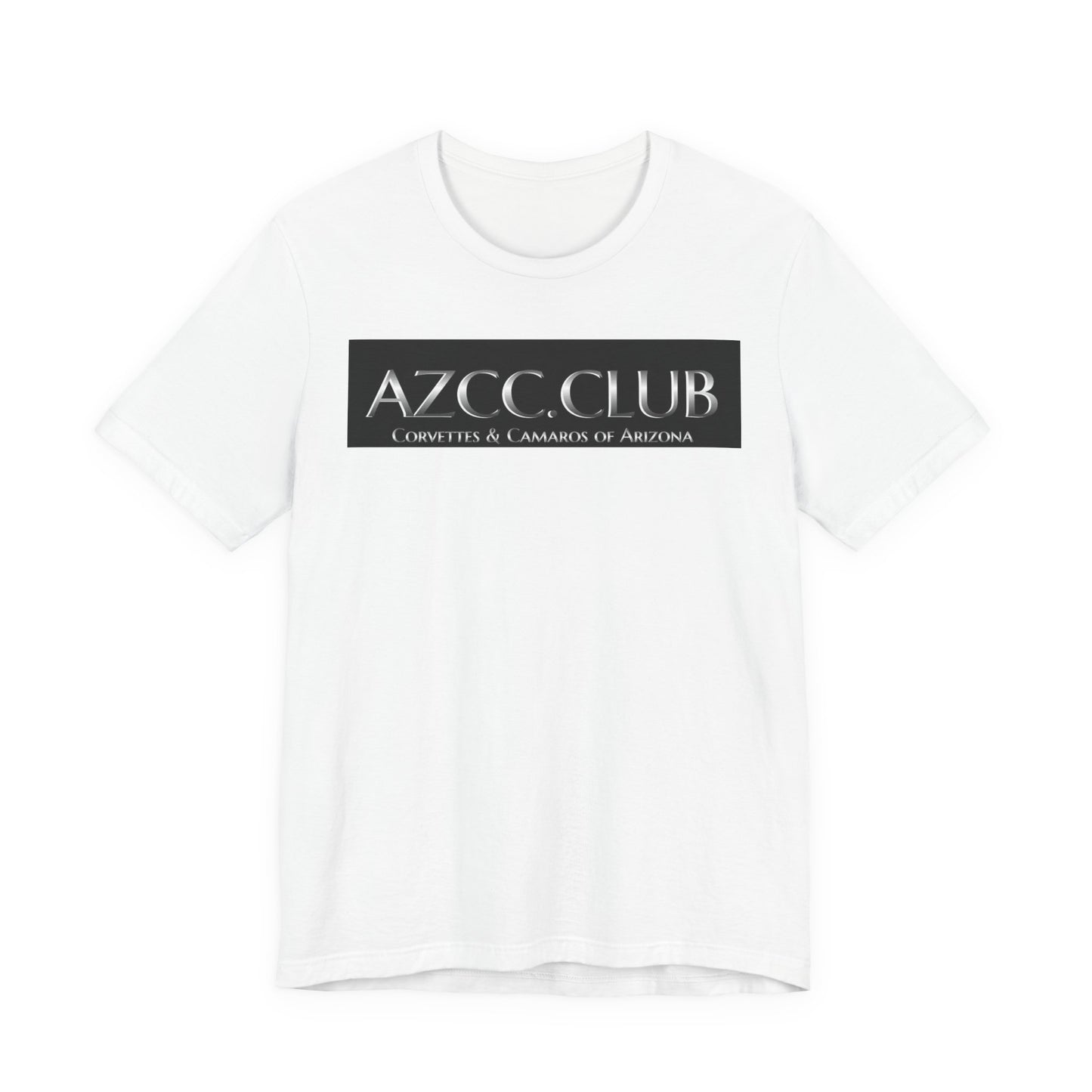 AZCC Club Logo T-Shirt — Classic Black Box Graphic Tee