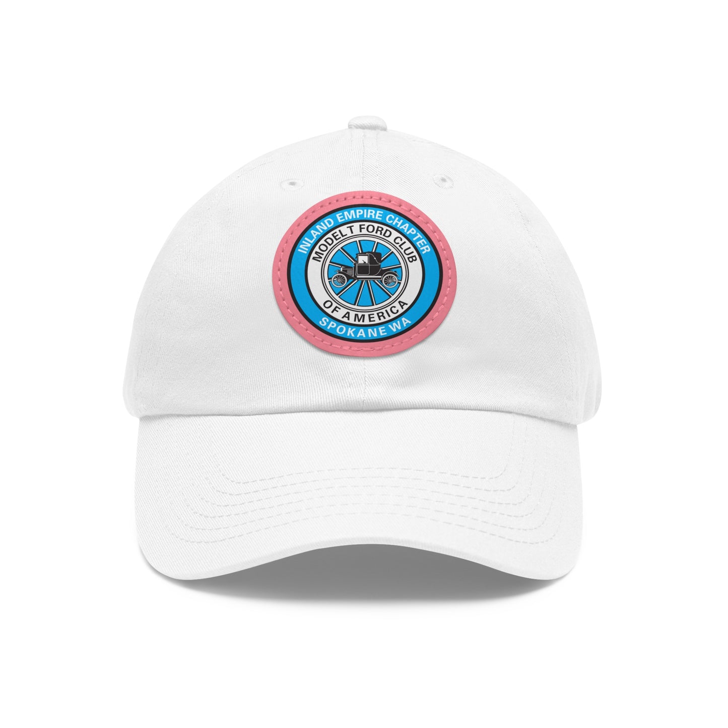 Inland Empire Chapter MTFCA Dad Hat with Leather Patch (Round)