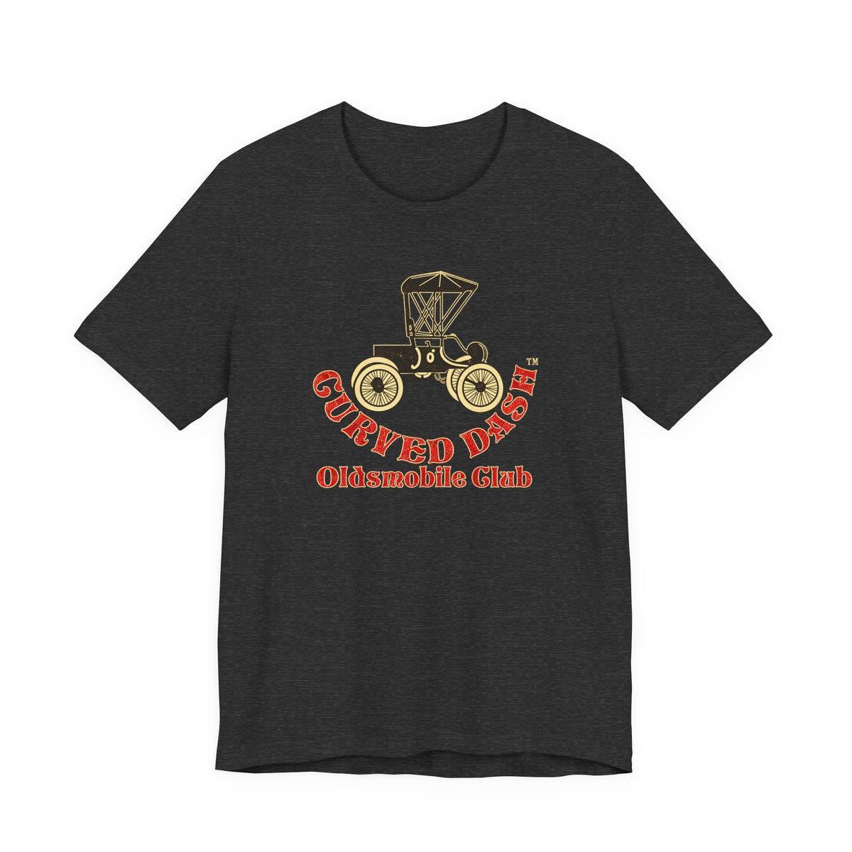 Curved Dash Oldsmobile Club T‑Shirt — Unisex Soft Short Sleeve Tee