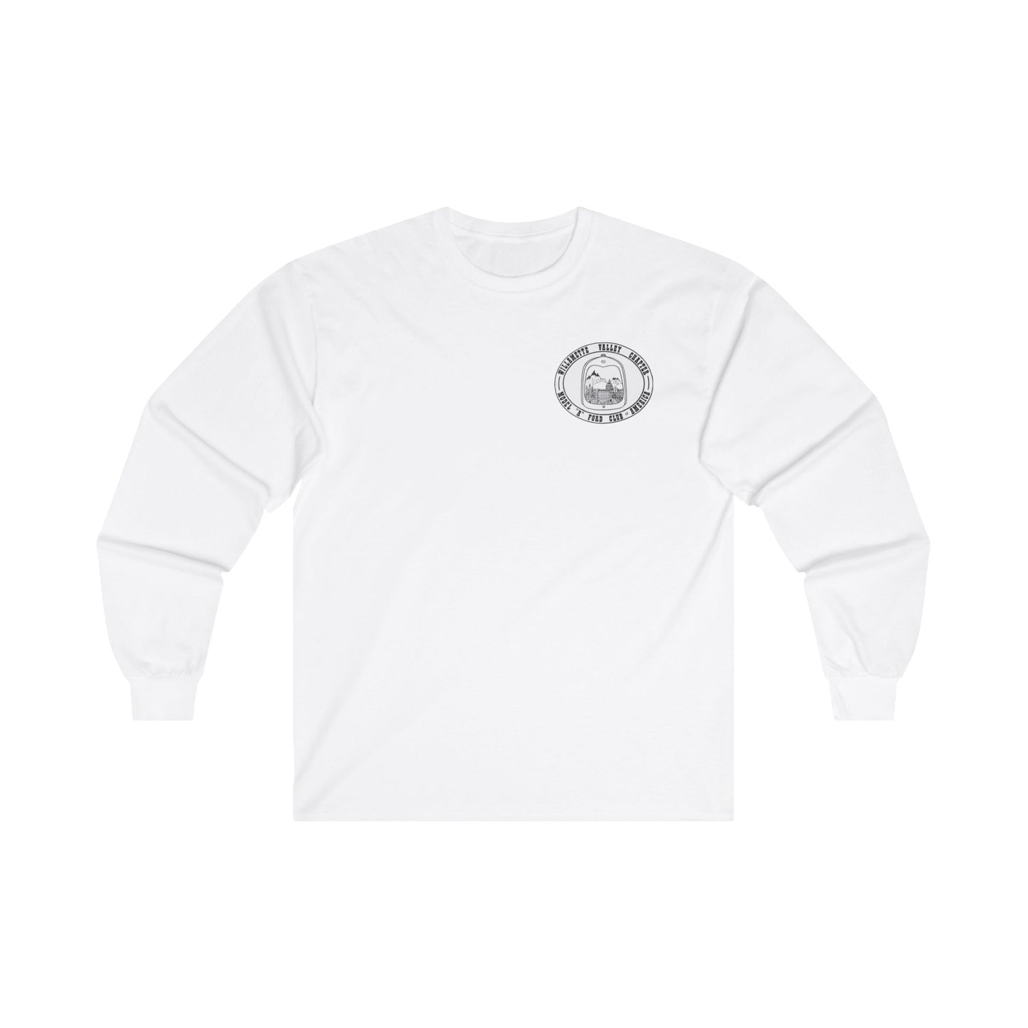 Willamette Valley Chapter MAFCA (front and back logo) Unisex Long Sleeve Tee - Adventure Valley Graphics